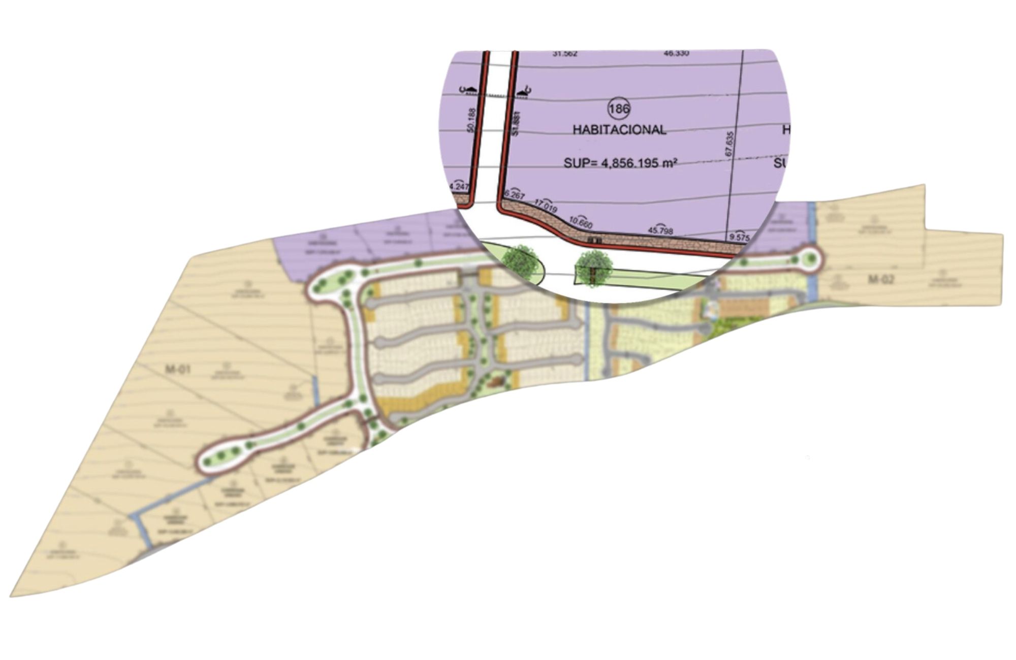 Lote para desarrollo vertical de 5,453 m2, en venta, en El Refugio, Quer&eacute;taro