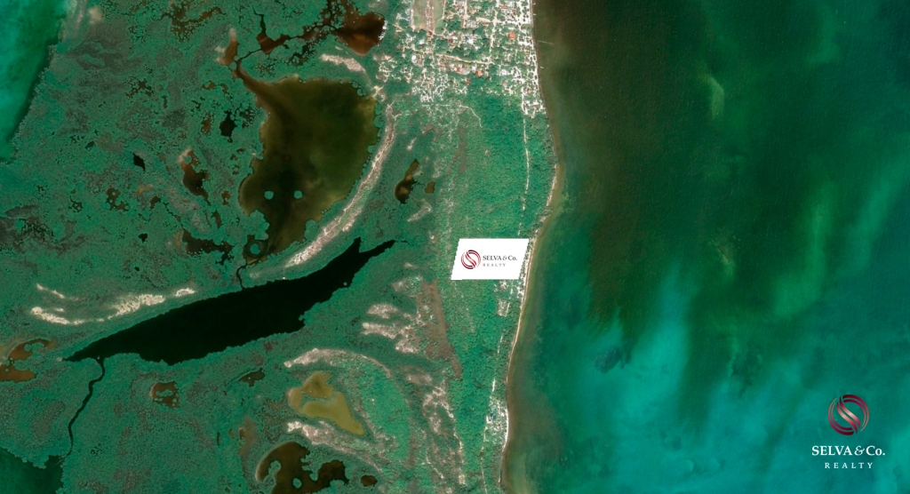 Terreno frente al mar en Siaan Kaan Tulum