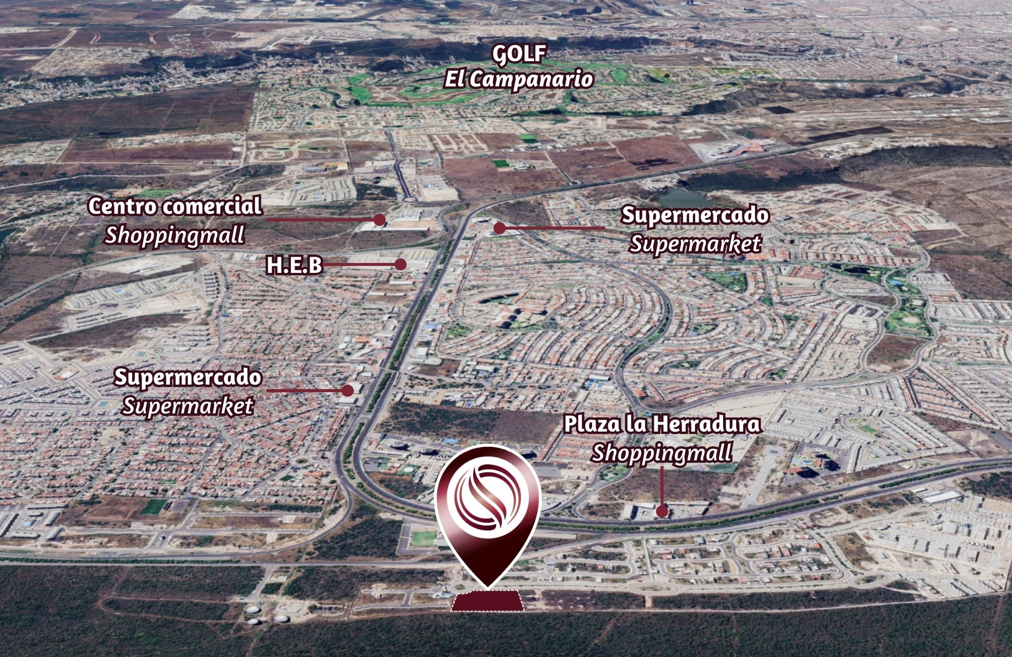 Lote para desarrollo vertical de 4,856 m2, en venta, en El Refugio, Quer&eacute;taro