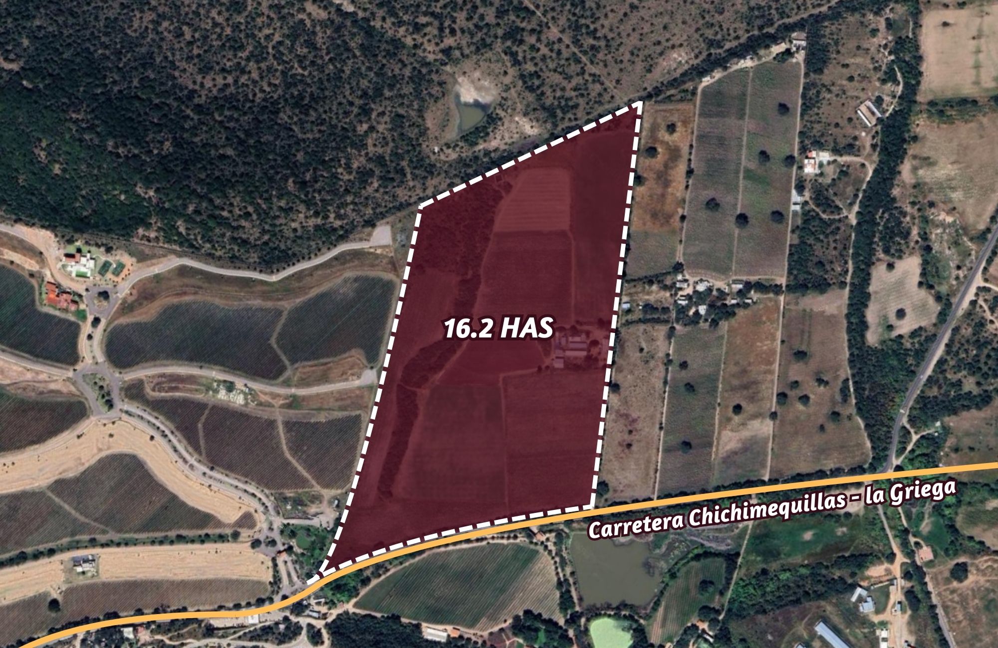 Hect&aacute;reas en venta, uso de suelo Agr&iacute;cola, cerca de vi&ntilde;edos, Quer&eacute;taro