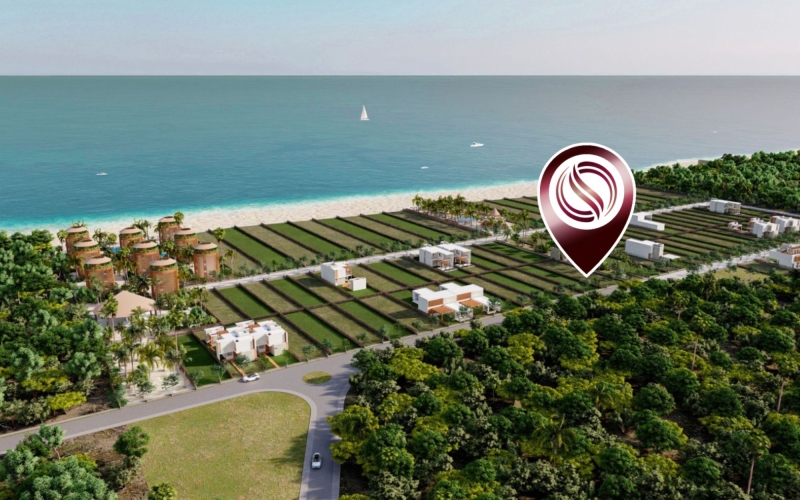 Terreno uso de suelo Residencial con club de playa en venta, Chuburn&aacute;, M&eacute;rida