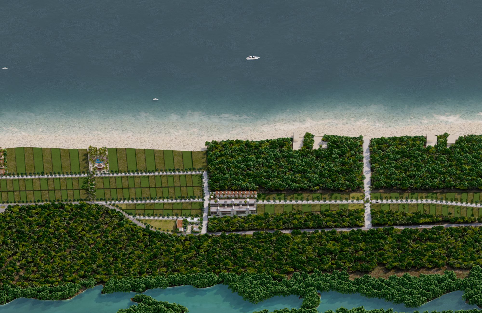 Terreno uso de suelo Residencial con club de playa en venta, Chuburn&aacute;, M&eacute;rida