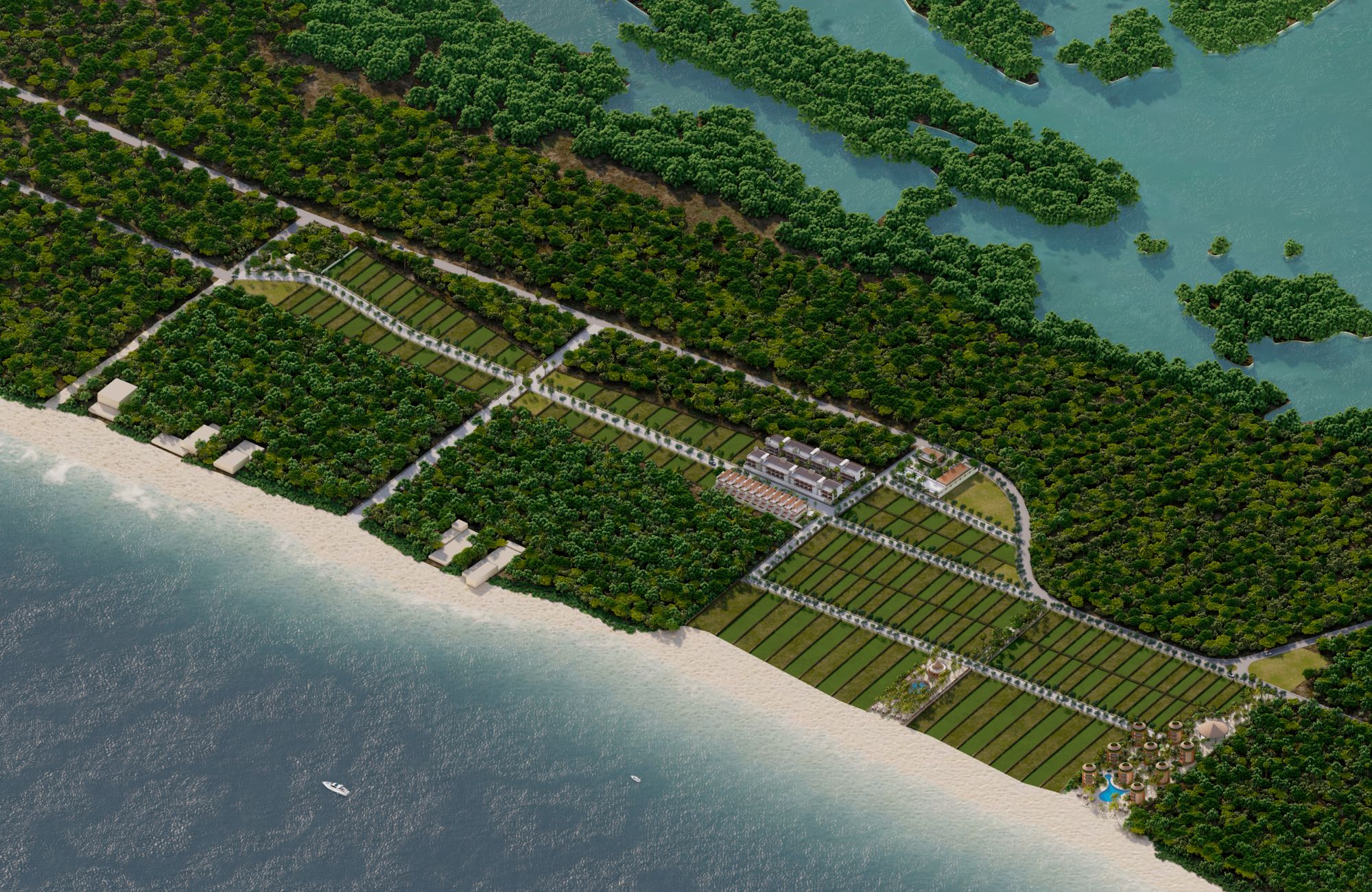 Terreno uso de suelo Residencial con club de playa en venta, Chuburn&aacute;, M&eacute;rida