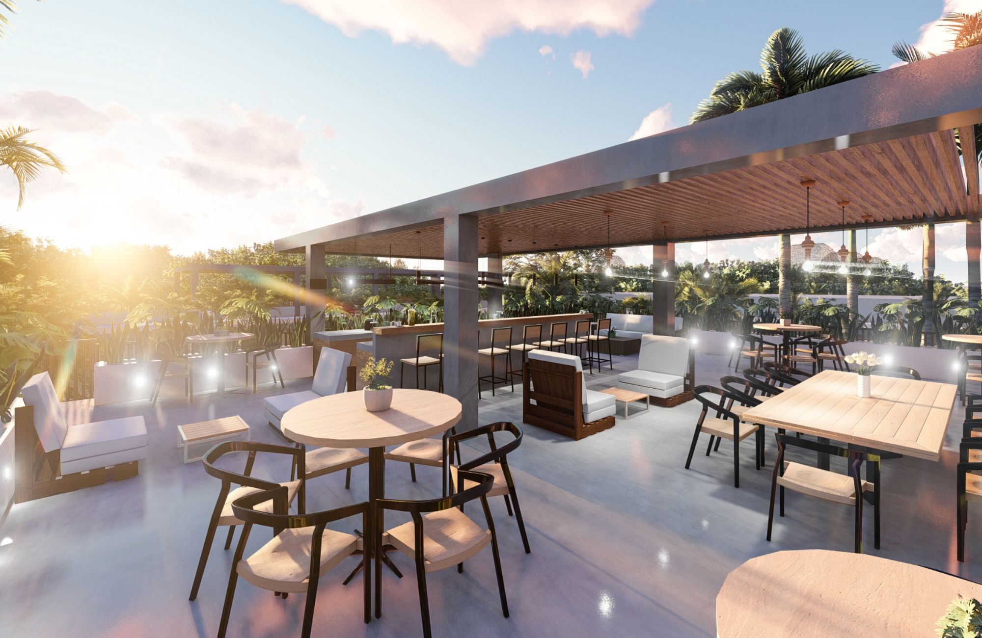 Terreno uso de suelo Residencial con club de playa en venta, Chuburn&aacute;, M&eacute;rida