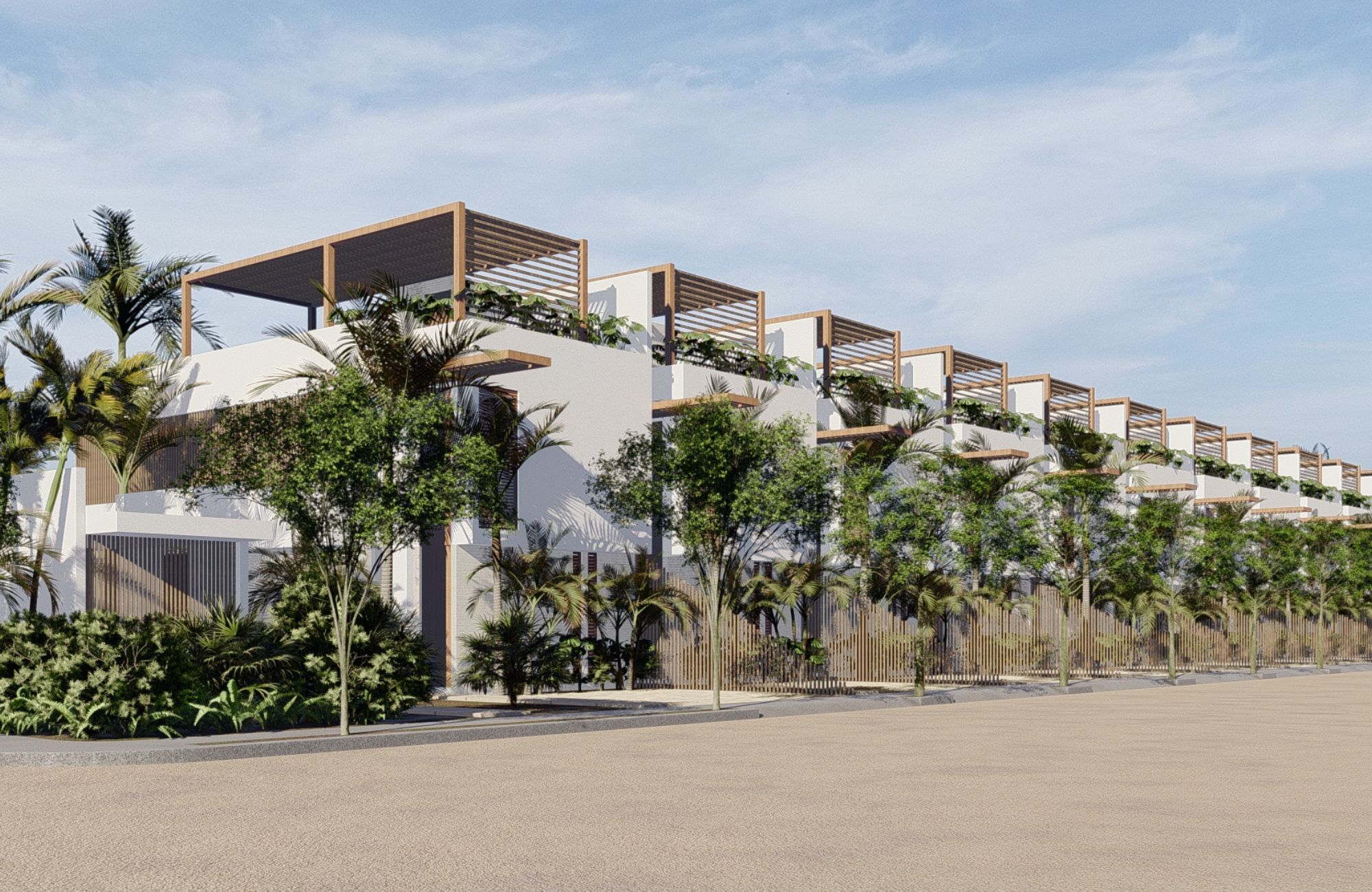 Terreno uso de suelo Residencial con club de playa en venta, Chuburn&aacute;, M&eacute;rida