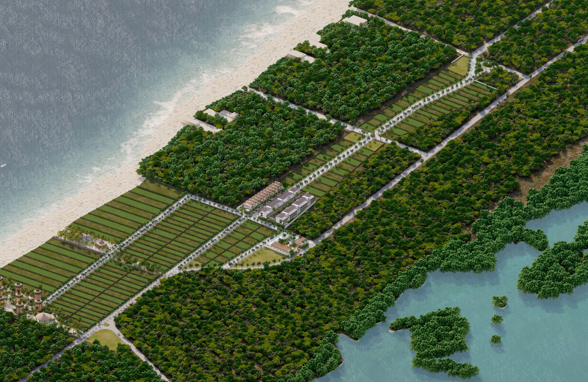 Terreno uso de suelo Residencial con club de playa en venta, Chuburn&aacute;, M&eacute;rida