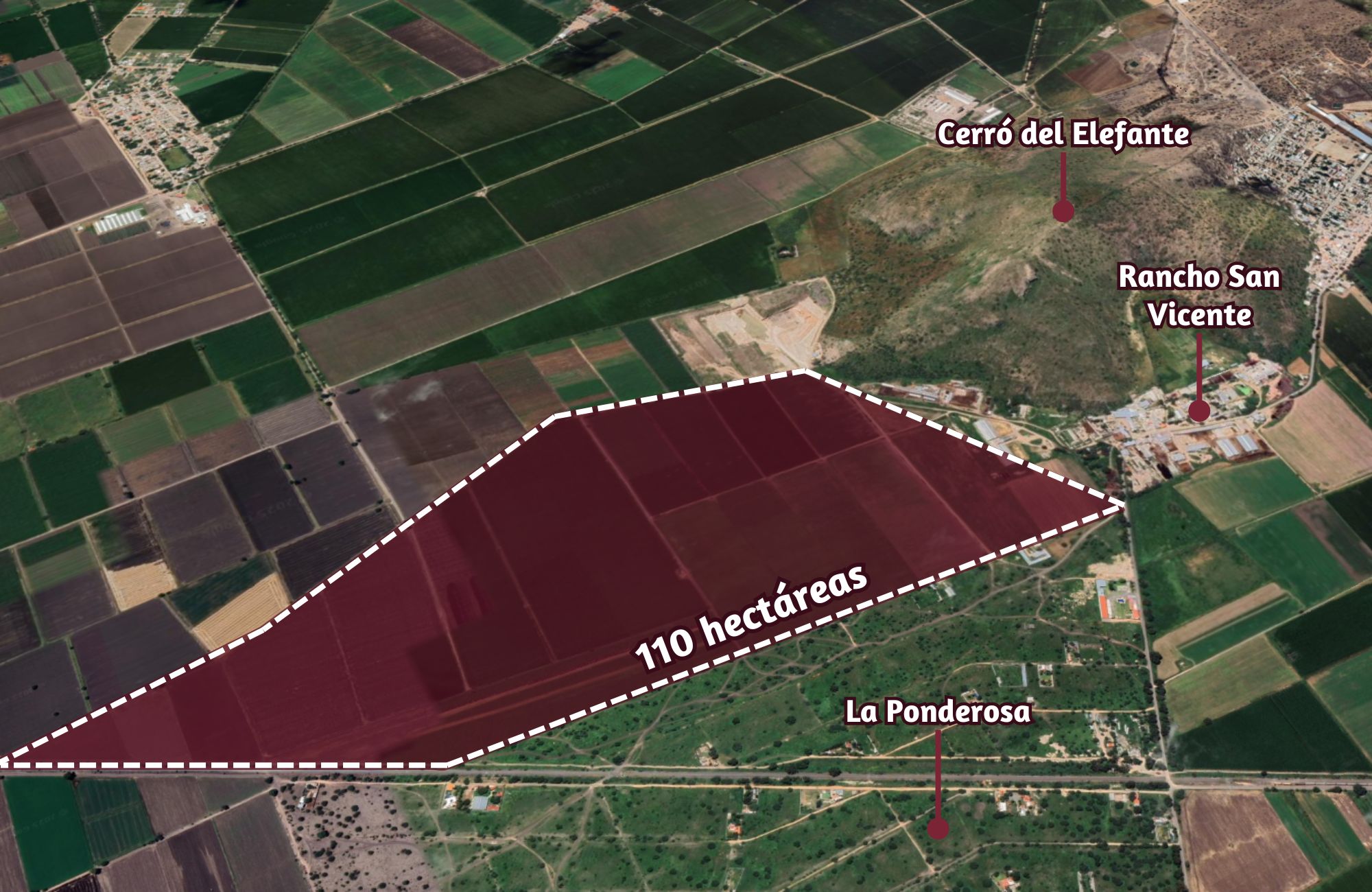 Lote Agricola a un costado del Cerro del Elefante, en venta, La Ponderosa, Quer&eacute;taro