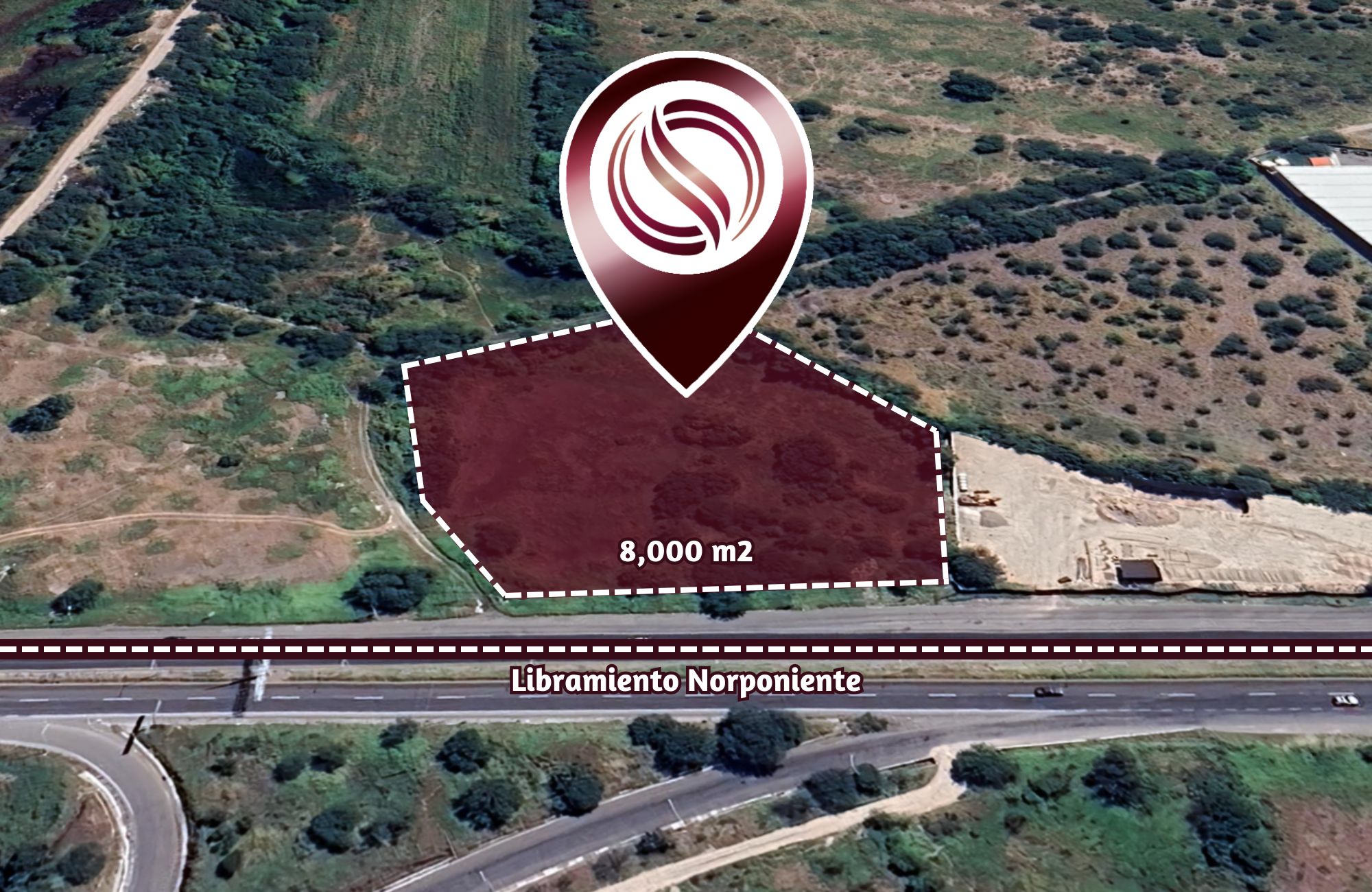 Lote uso de suelo Comercial, sobre el libramiento Norponiente, venta, Quer&eacute;taro.
