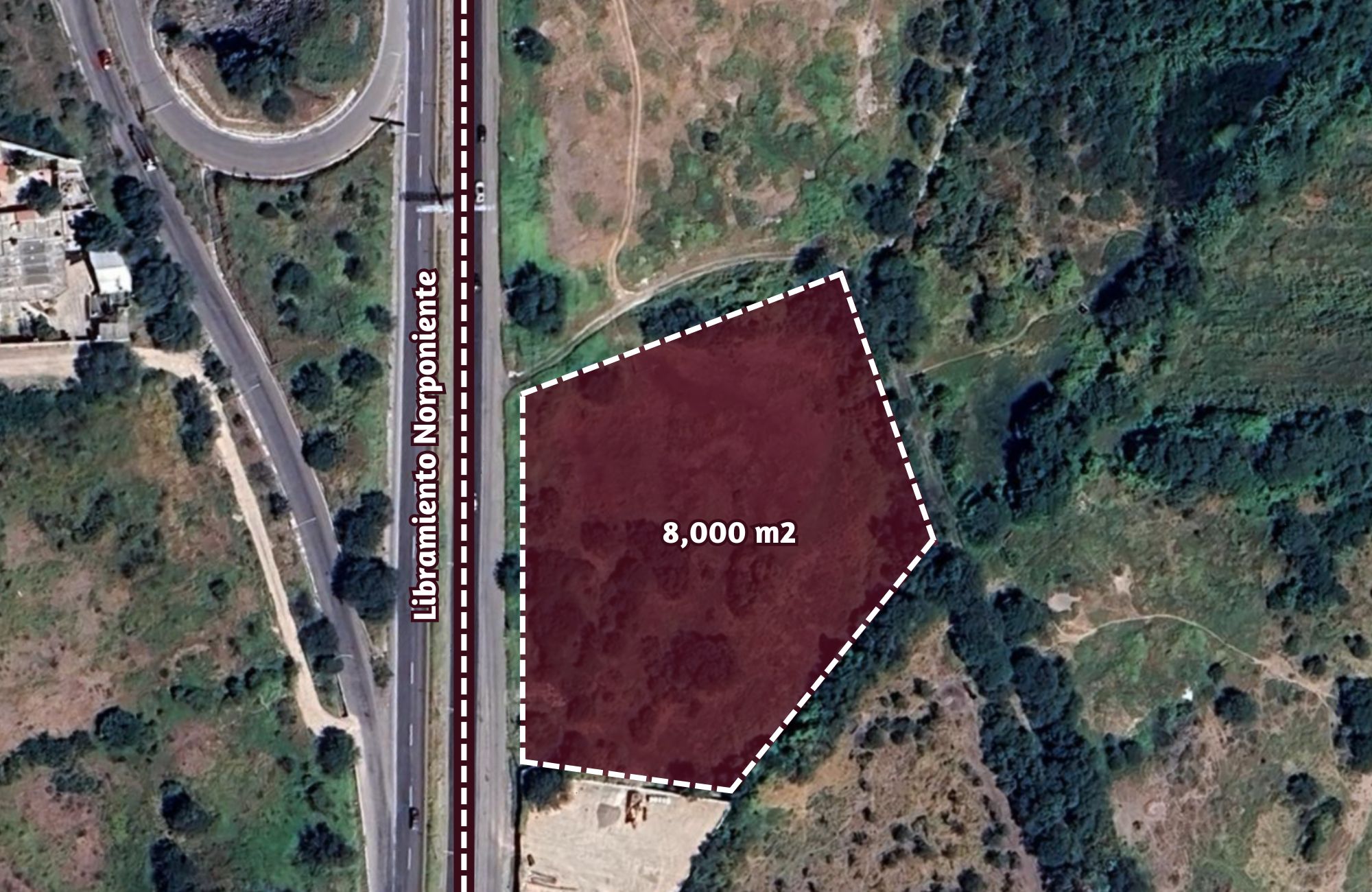 Lote uso de suelo Comercial, sobre el libramiento Norponiente, venta, Quer&eacute;taro.