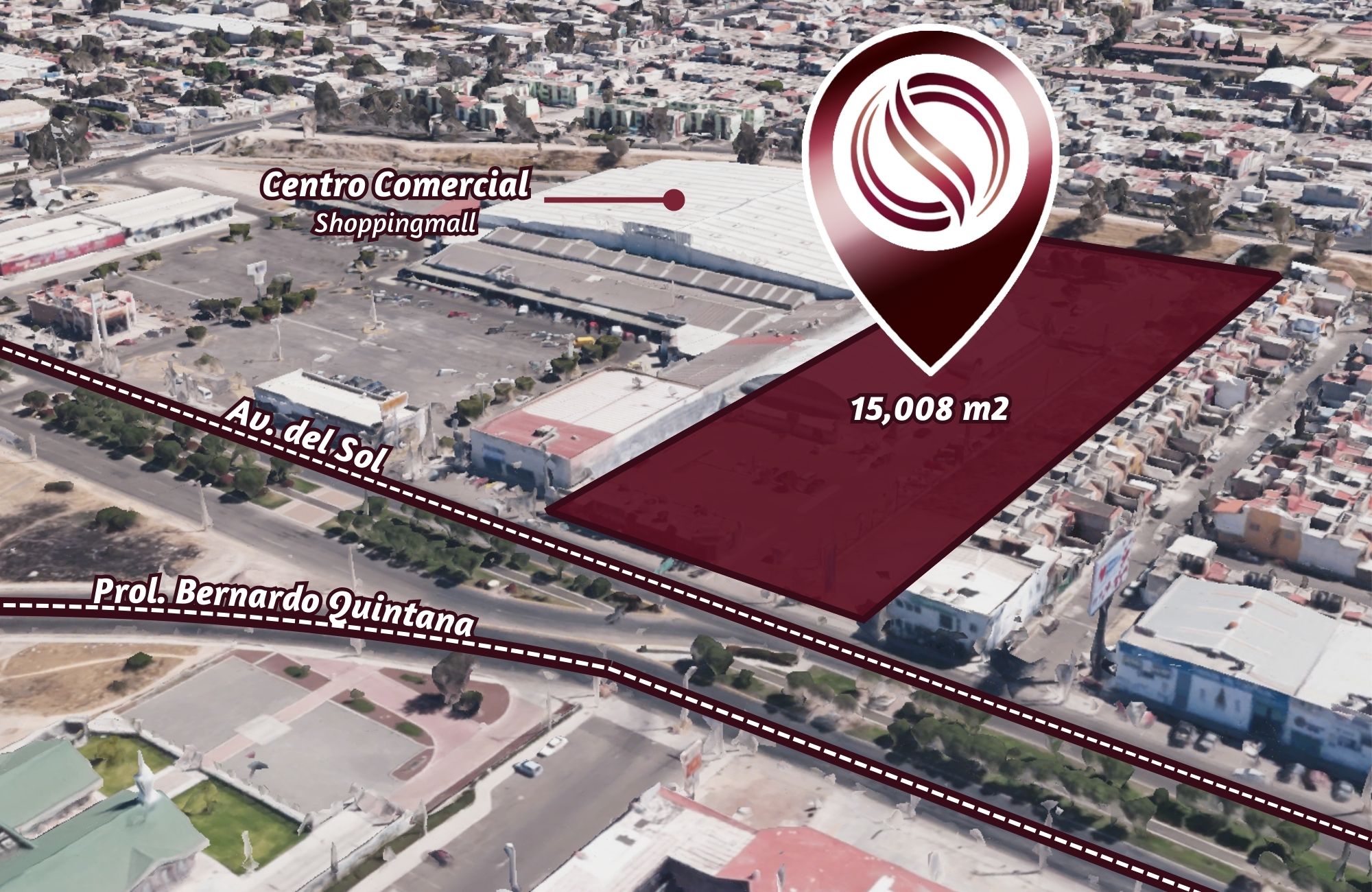 Macrolote habitacional de 5,988 m2 en venta, Jurica, Quer&eacute;taro.