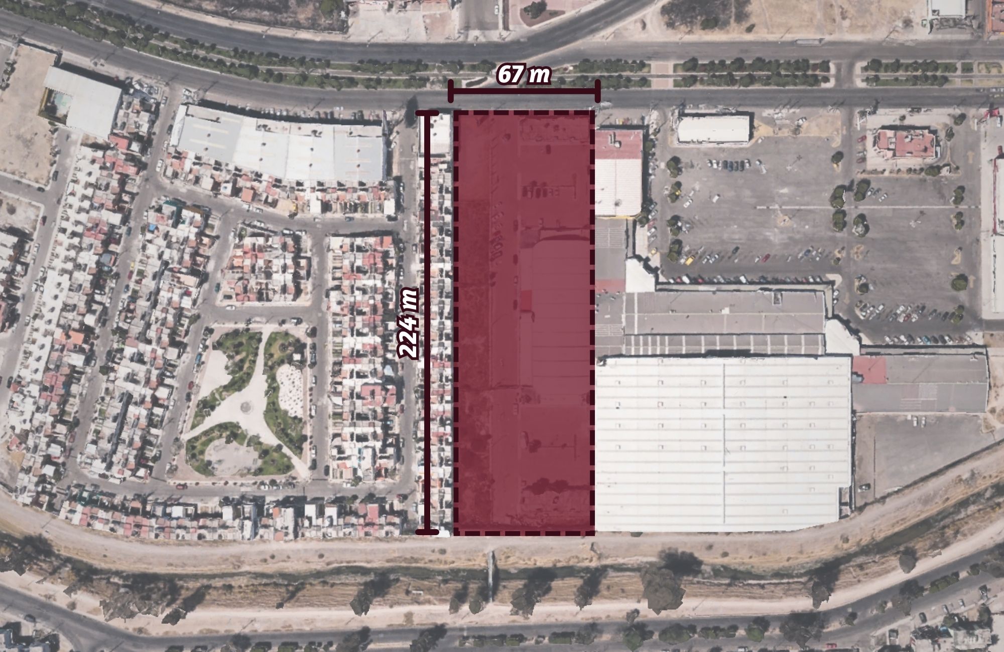 Macrolote habitacional de 5,988 m2 en venta, Jurica, Quer&eacute;taro.