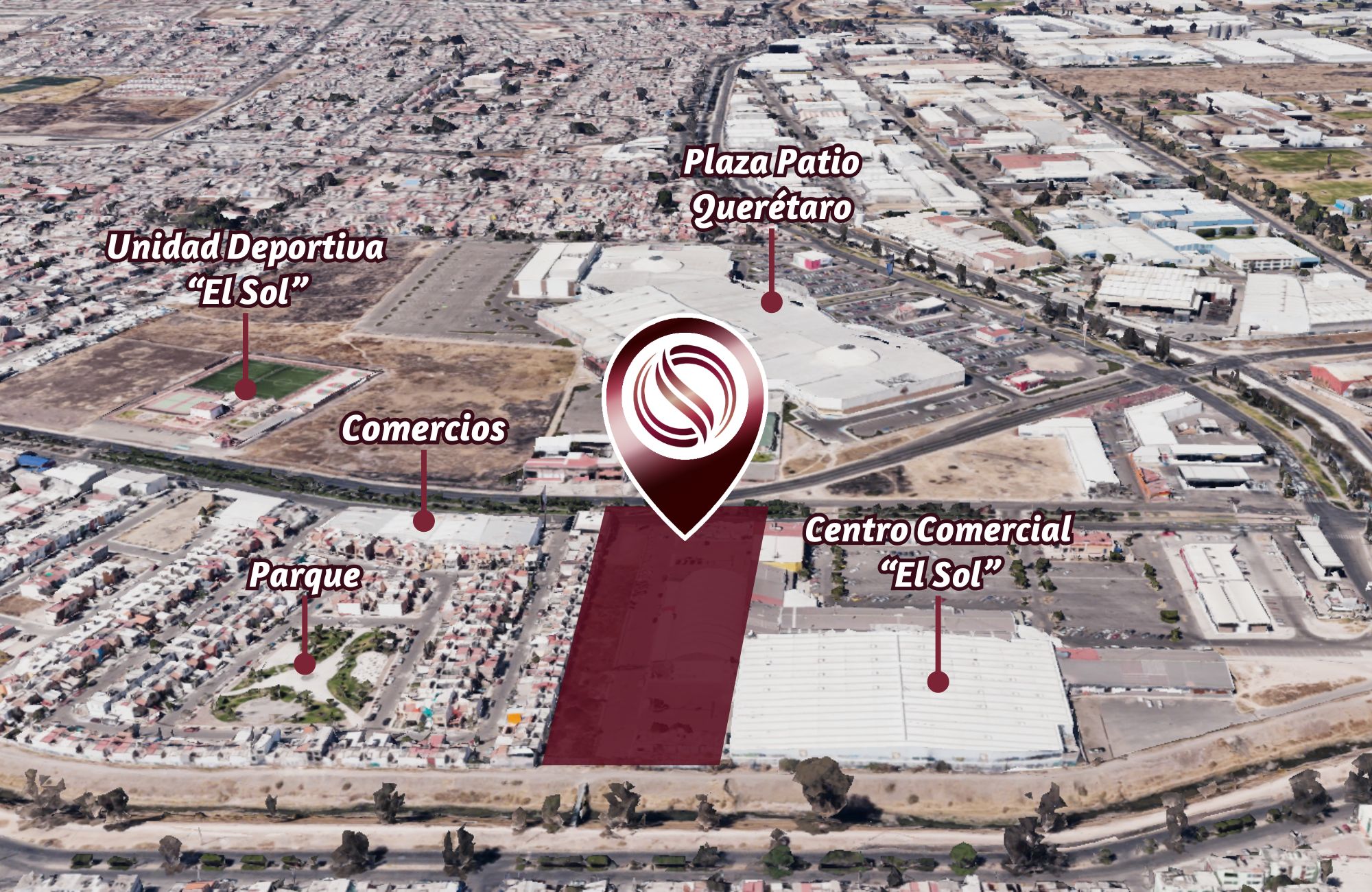 Macrolote habitacional de 5,988 m2 en venta, Jurica, Quer&eacute;taro.