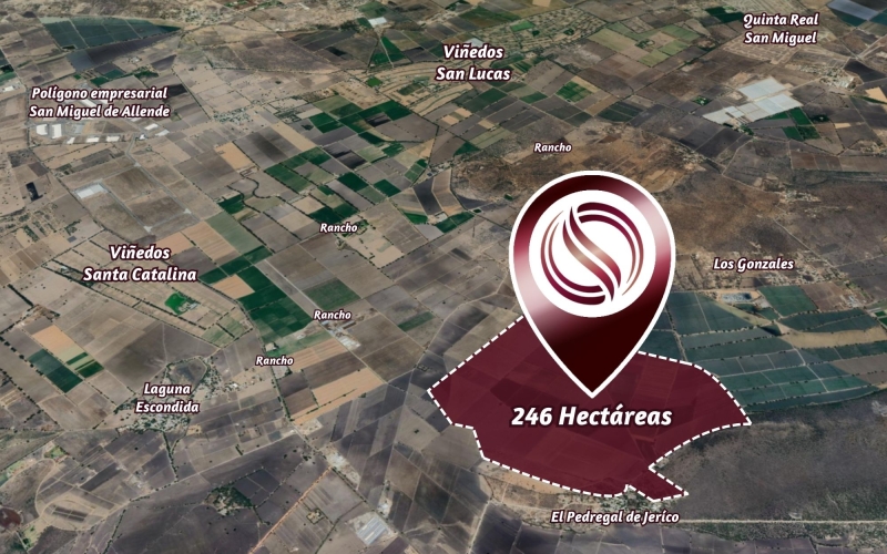 246 Hect&aacute;reas en venta, uso de suelo Agr&iacute;cola, San Miguel de Allende