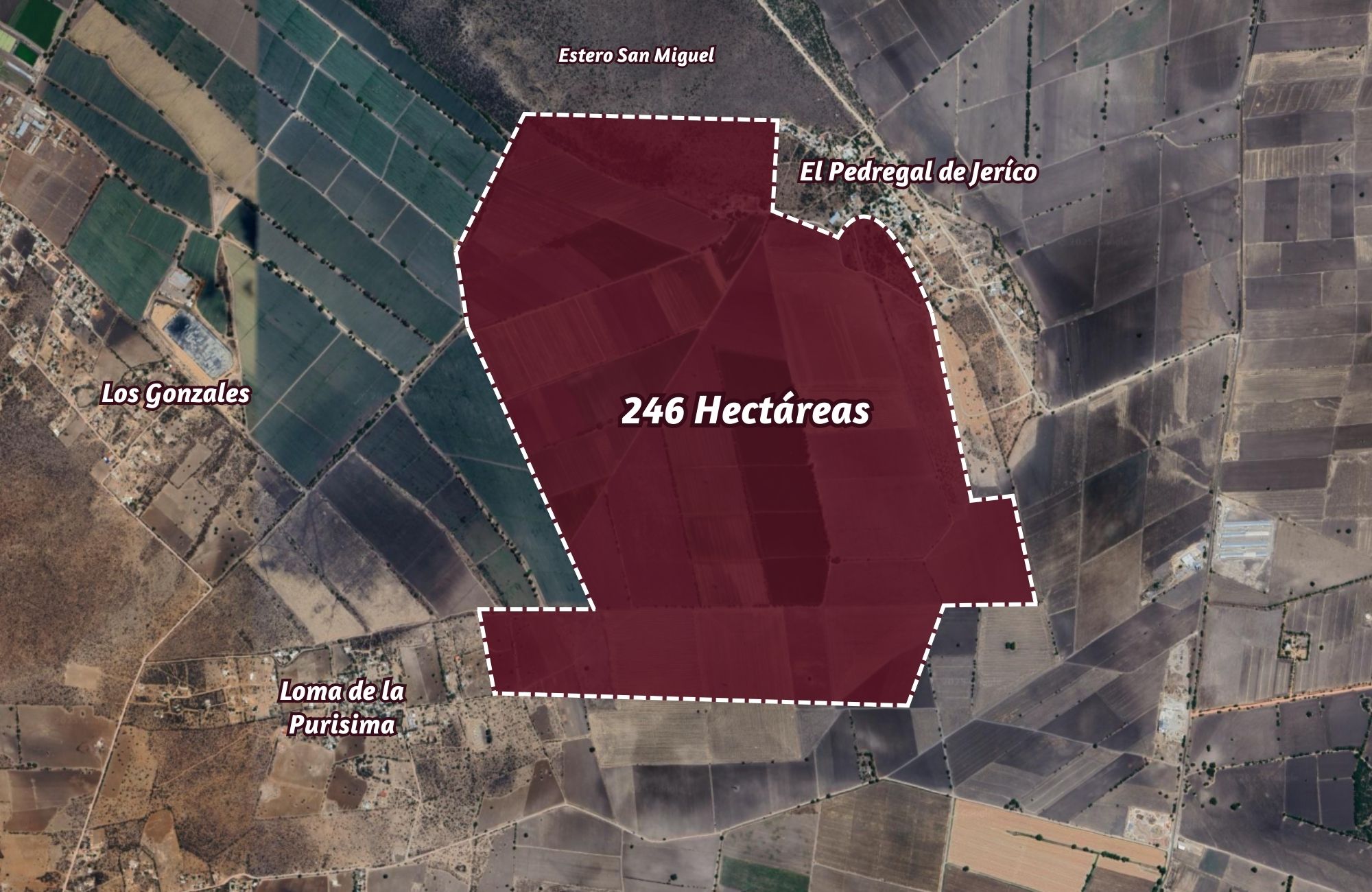 246 Hect&aacute;reas en venta, uso de suelo Agr&iacute;cola, San Miguel de Allende