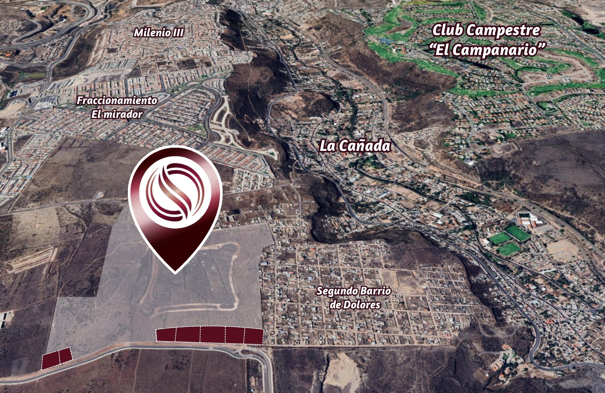 Venta de terreno comercial en comunidad de lujo, El Marqu&eacute;s, Quer&eacute;taro.