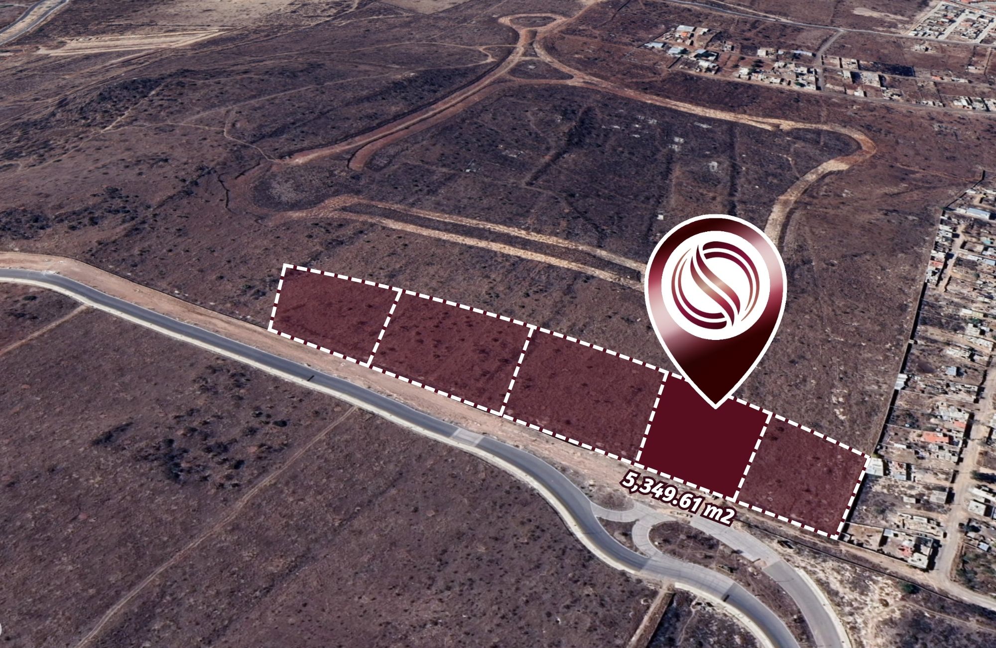 Lote comercial de 5,398 m2, en venta, El Marqu&eacute;s, Quer&eacute;taro