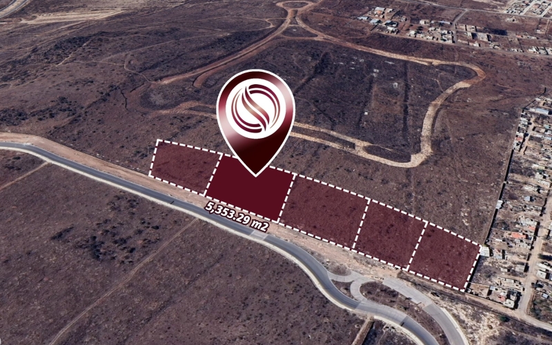 Lote comercial de 5,353 m2, en venta, El Marqu&eacute;s, Quer&eacute;taro