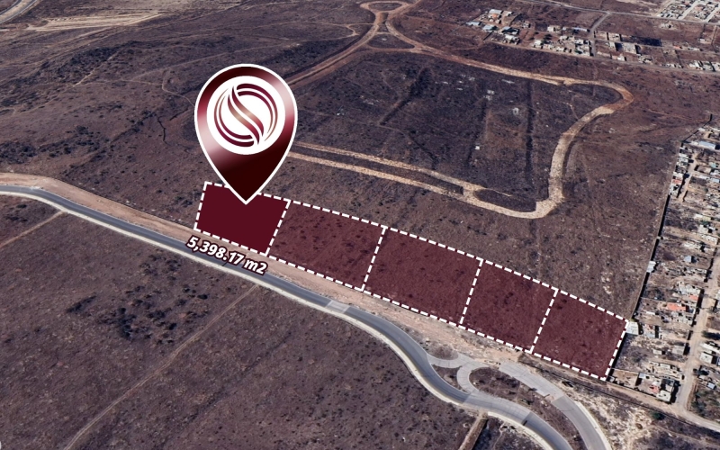 Lote comercial de 5,398 m2, en venta, El Marqu&eacute;s, Quer&eacute;taro