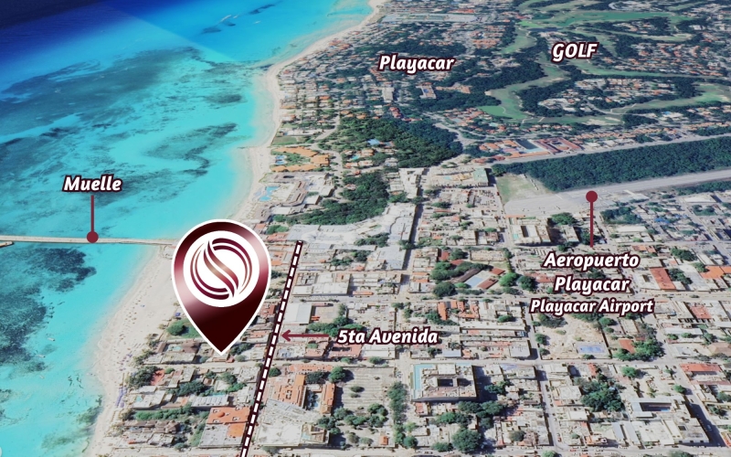 Hotel a una cuadra de la Playa, en venta, Centro, Playa del Carmen.