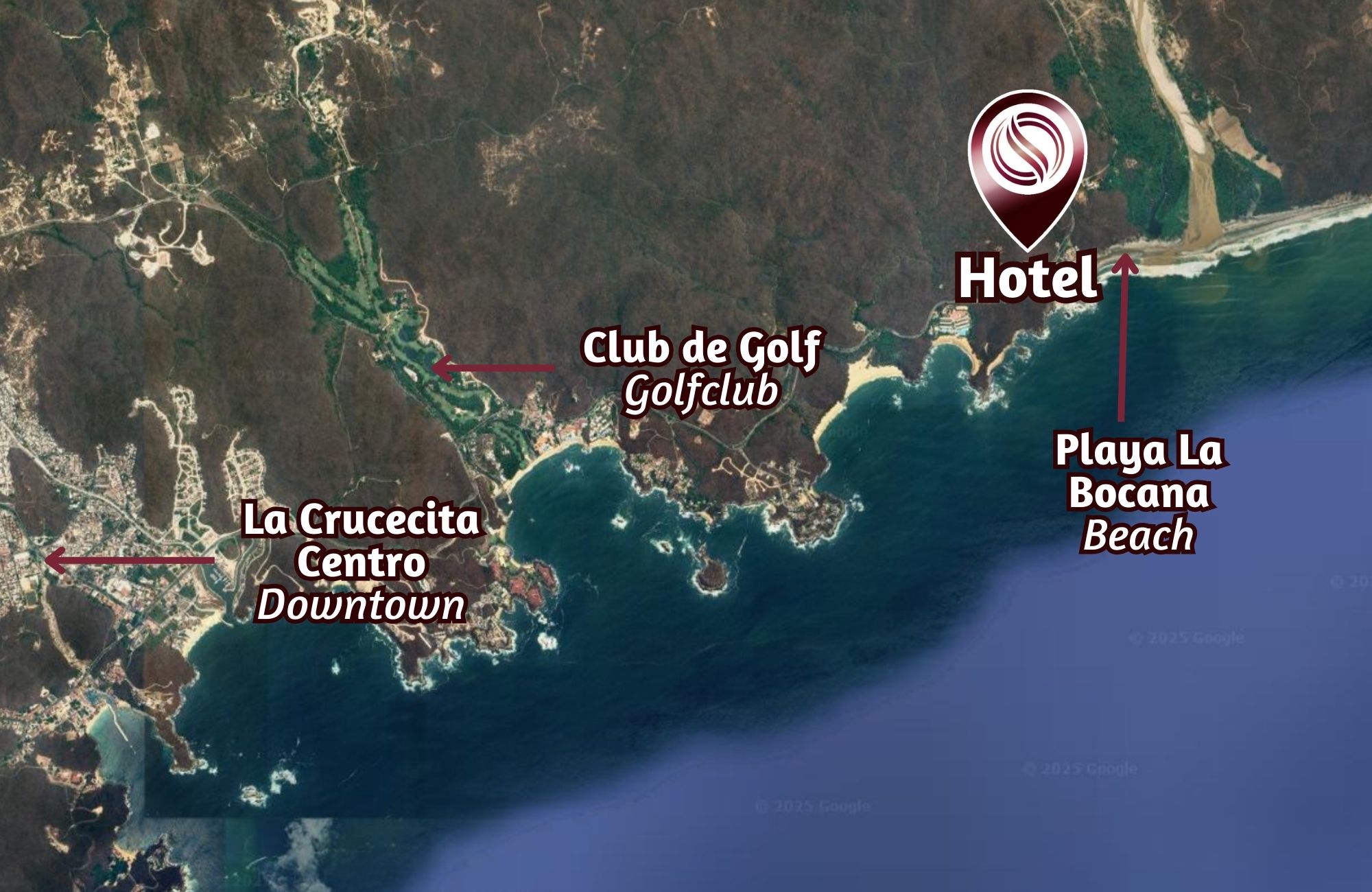 Hotel Boutique accesible a 300m del mar, en venta, La Bocana, Huatulco