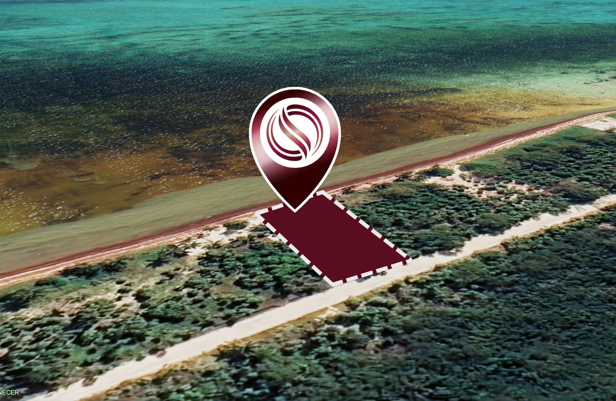 Oceanfront Lot with 28 Meters of Frontage for Sale in Mahahual