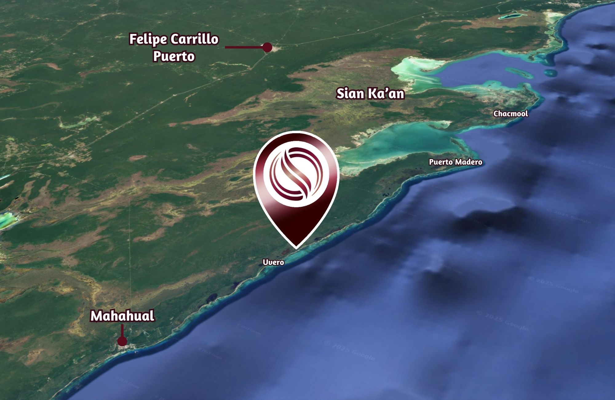 Oceanfront Lot with 28 Meters of Frontage for Sale in Mahahual