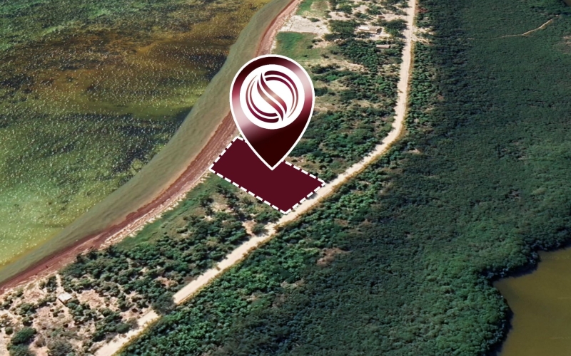 Oceanfront Lot with 28 Meters of Frontage for Sale in Mahahual