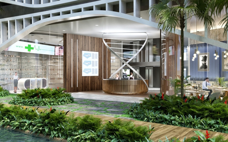 Unidad m&eacute;dica en desarrollo de lujo, en venta,  Puerto Canc&uacute;n, Canc&uacute;n