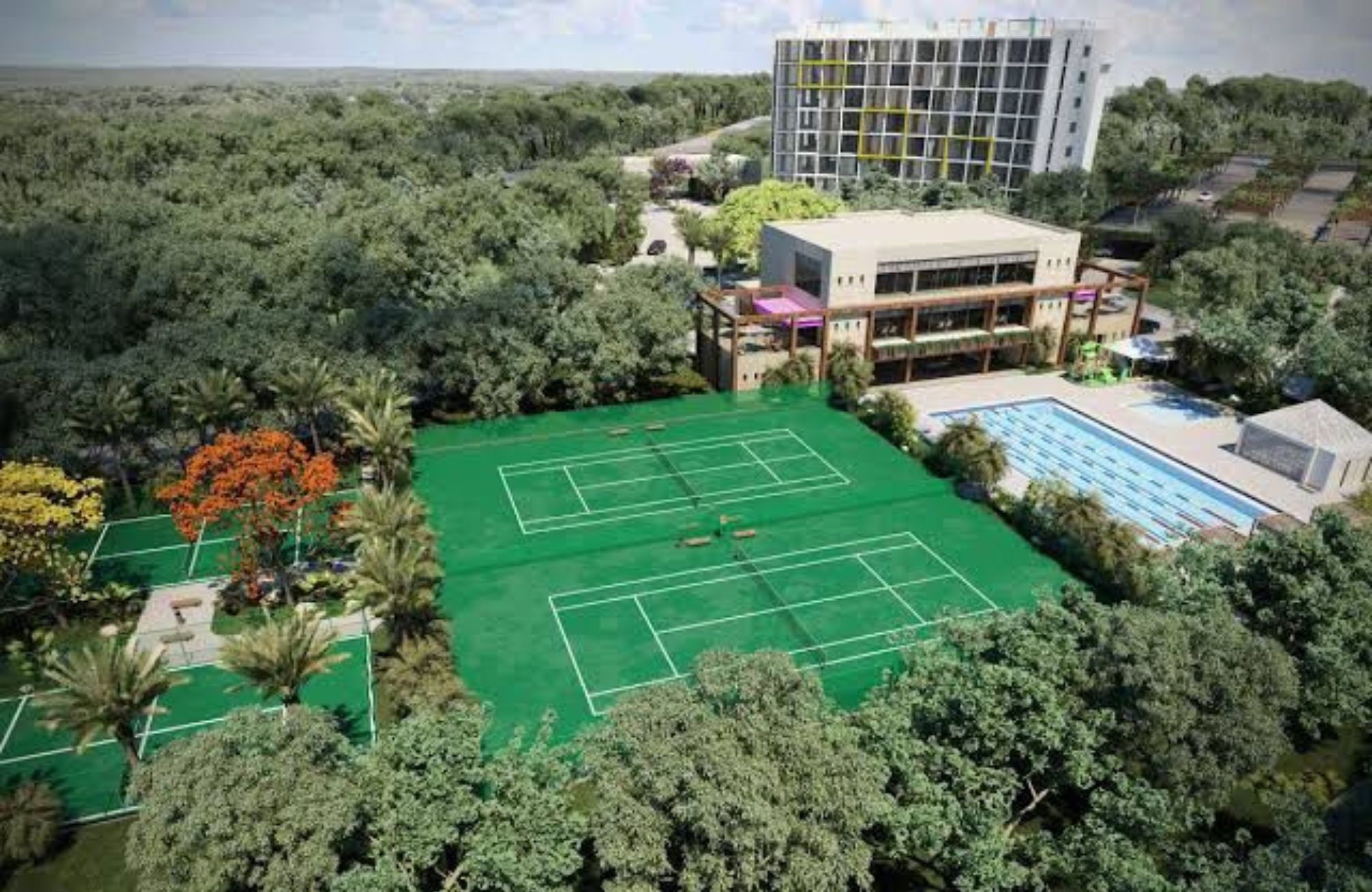 Terreno multifamiliar en Comunidad privada, en venta Playa del Carmen.