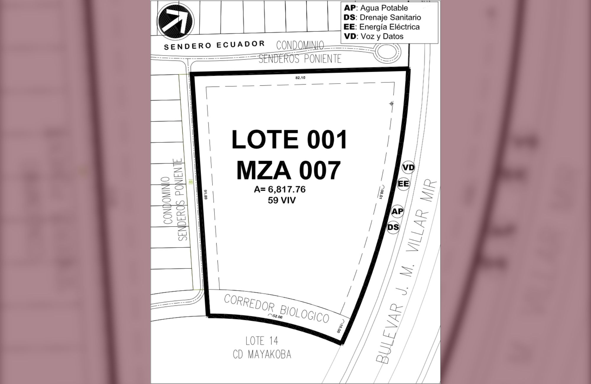 Macrolote multifamiliar, amenidades, en venta, Ciudad Mayakoba Playa del Carmen