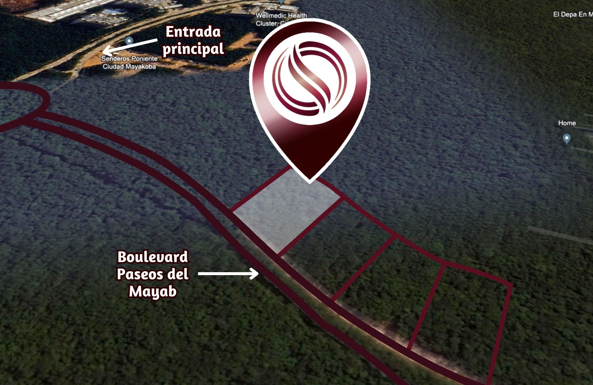 Macrolote, dentro de residencial, en venta, Ciudad Mayakoba, Playa del Carmen