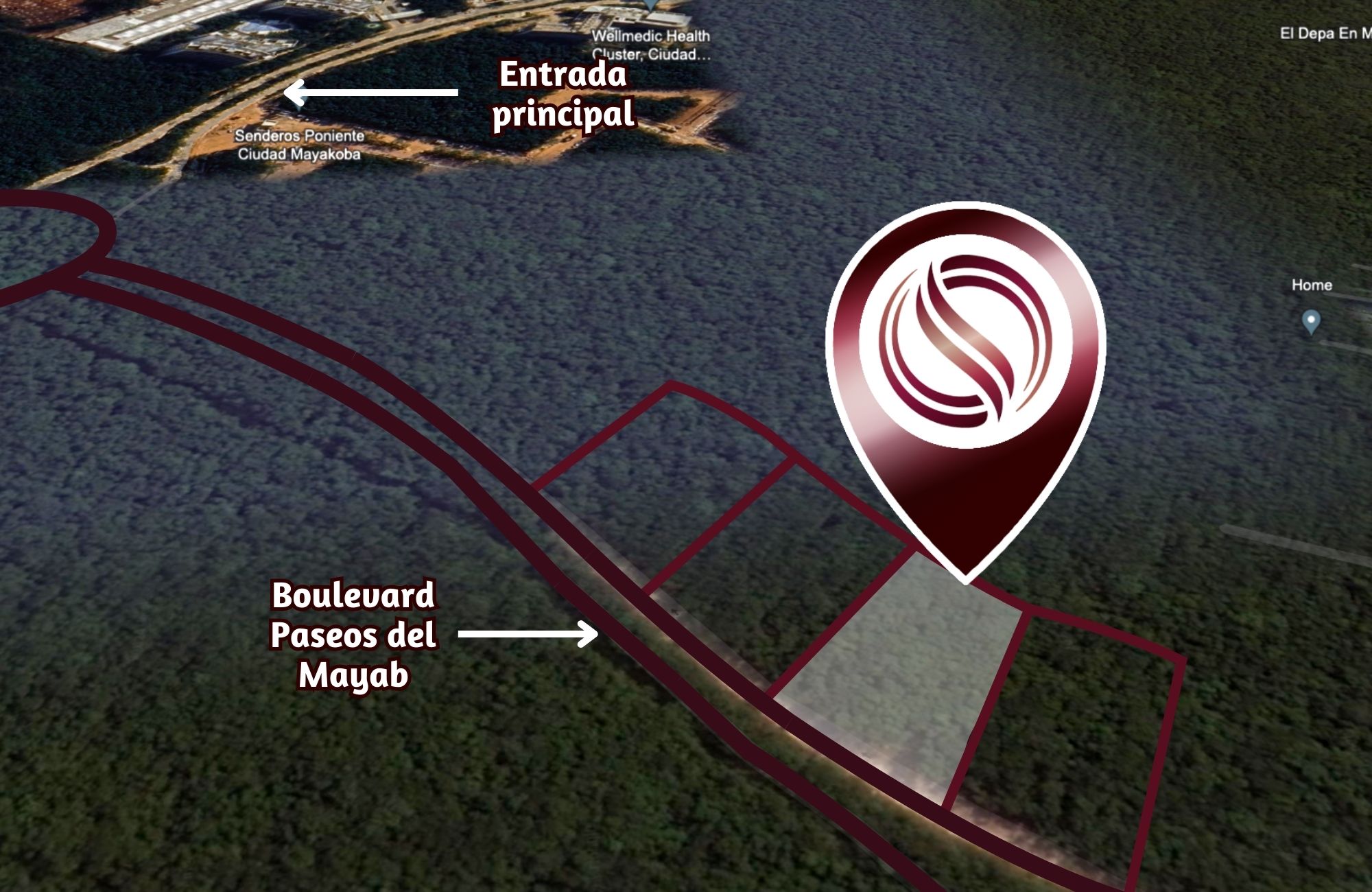 Lote multifamiliar en Comunidad privada, en venta Playa del Carmen.