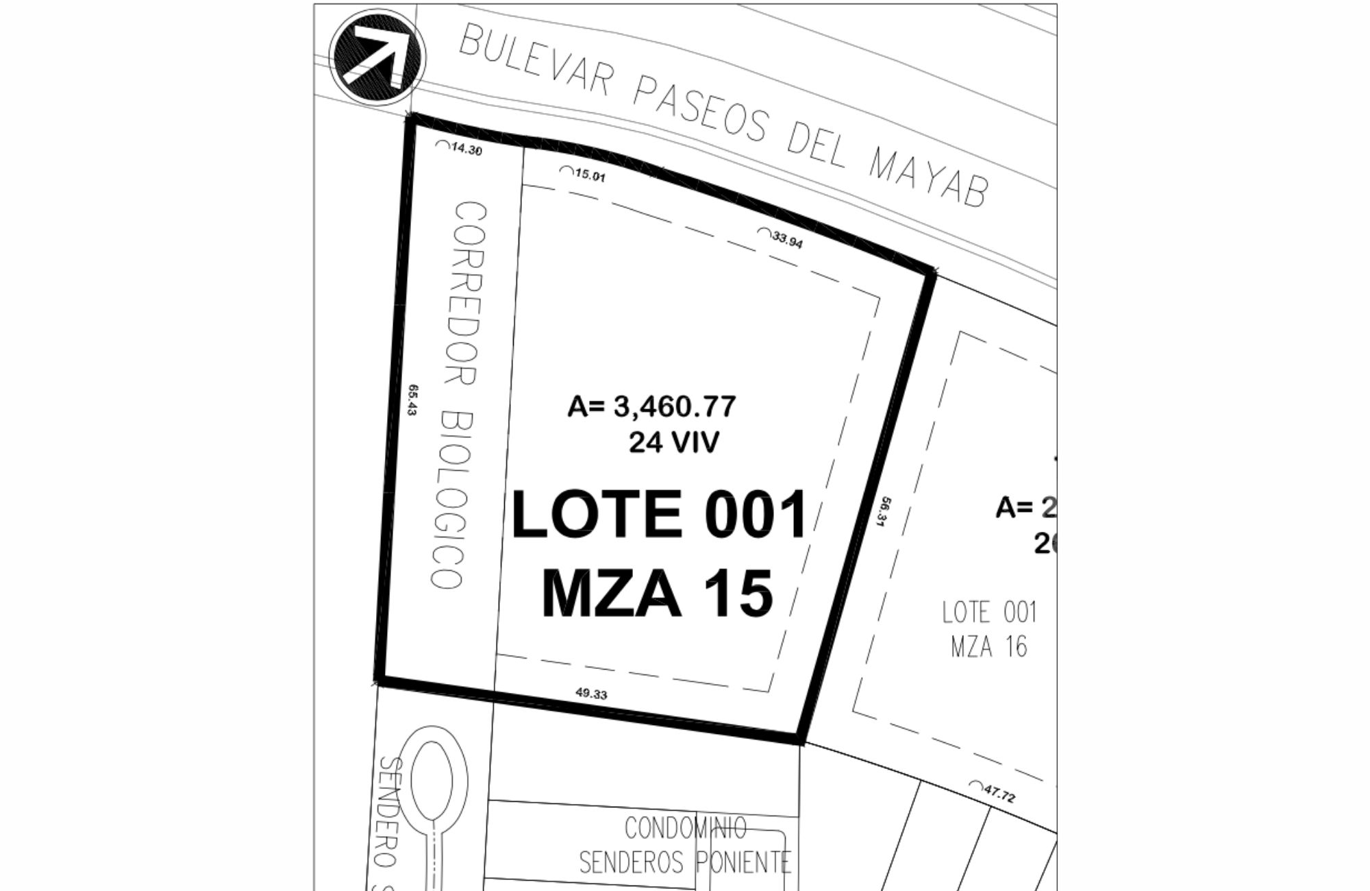 Macrolote multifamiliar, amenidades, en venta, Ciudad Mayakoba Playa del Carmen