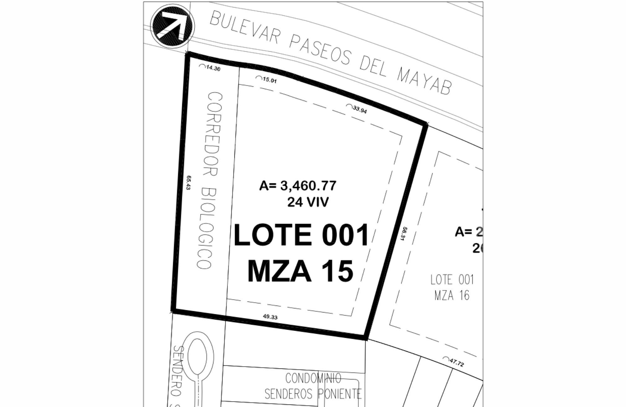 Macrolote multifamiliar, amplias &aacute;reas verdes, amenidades, en venta
