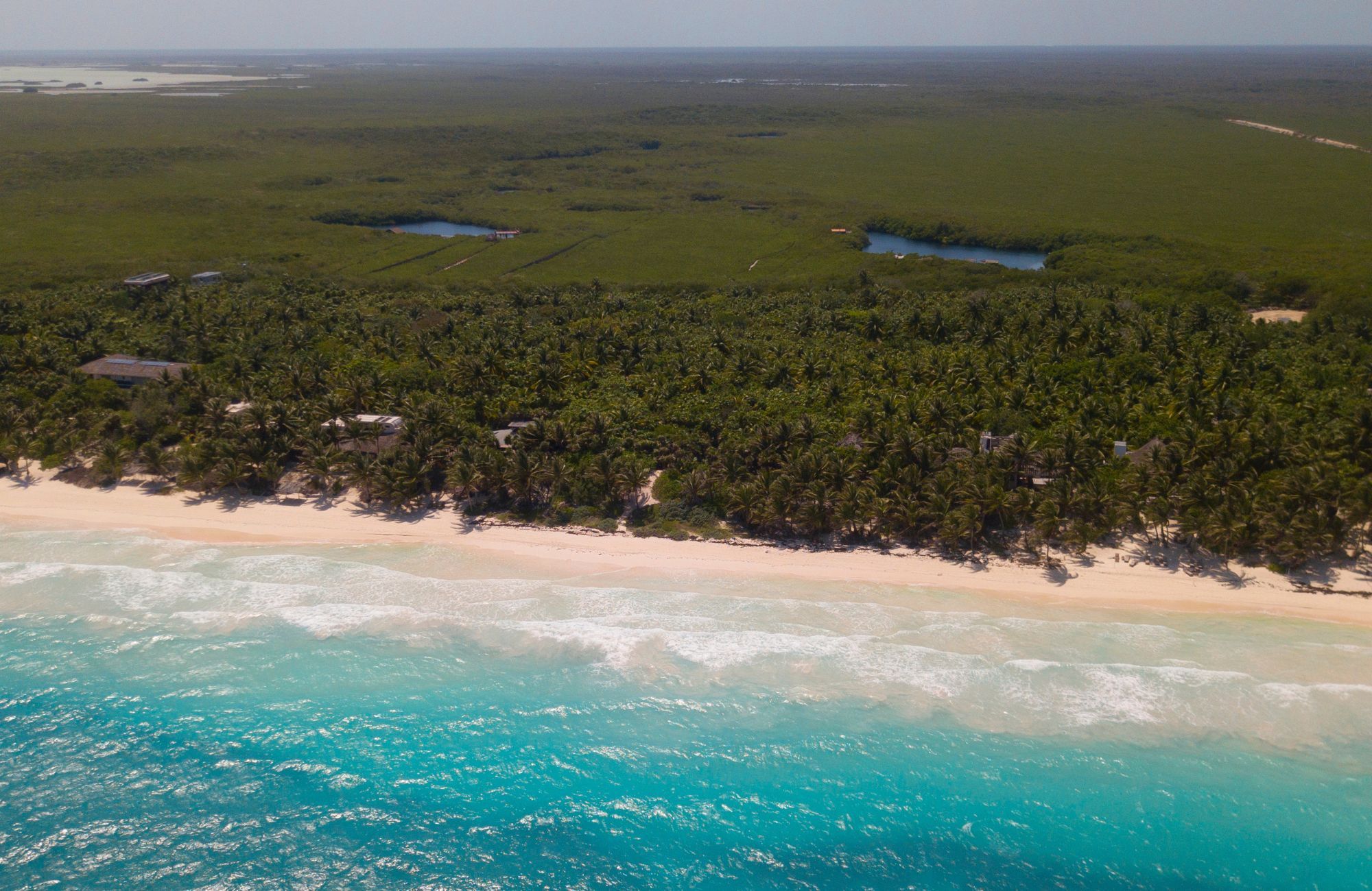 Land for a hotel use for sale in Tulum, community with green areaa, outdoor amenities, near Hotel Zo