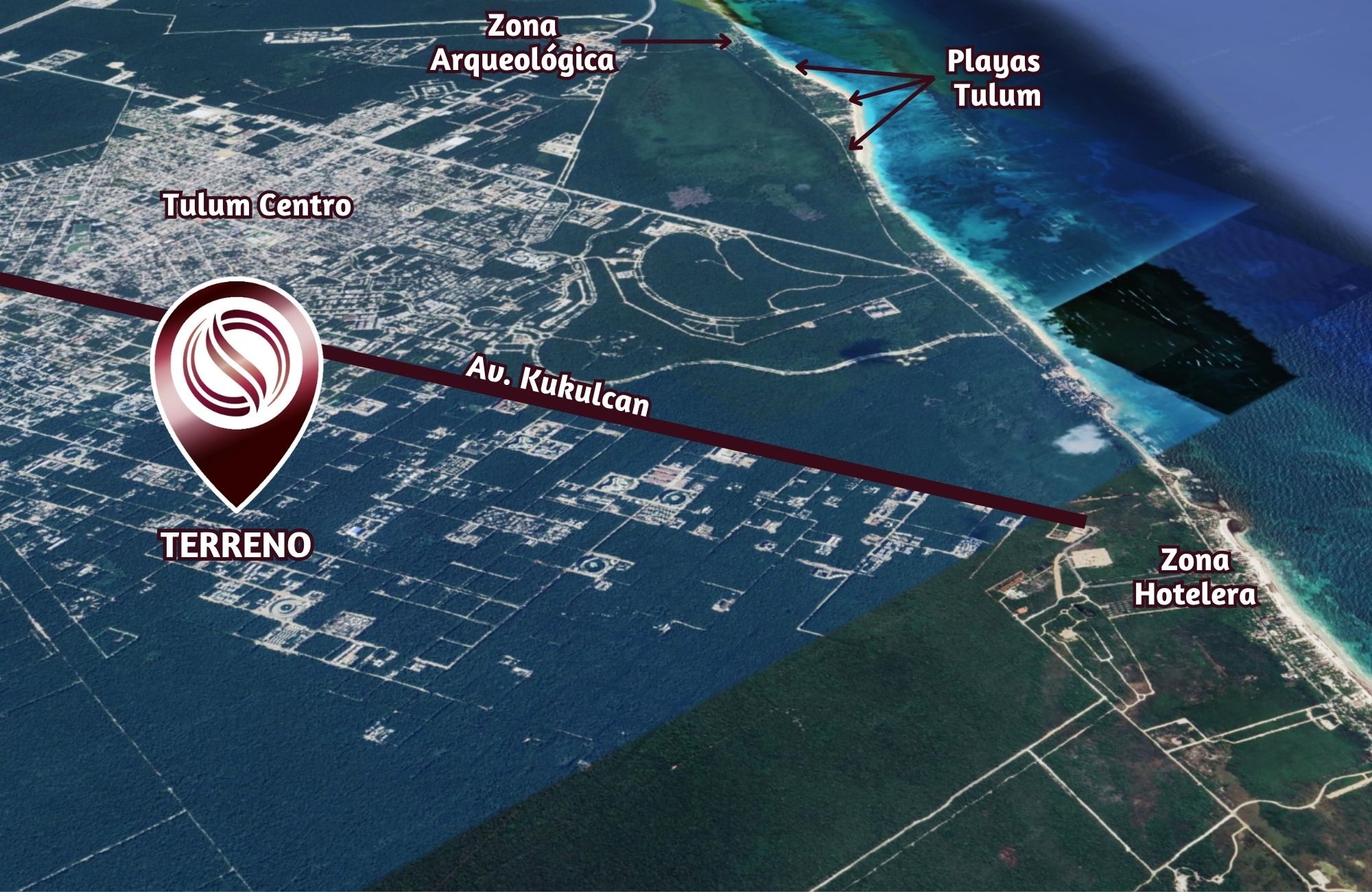 Mixed-Use Land Facing Fundadores Avenue, for Sale in Region 15, Tulum.