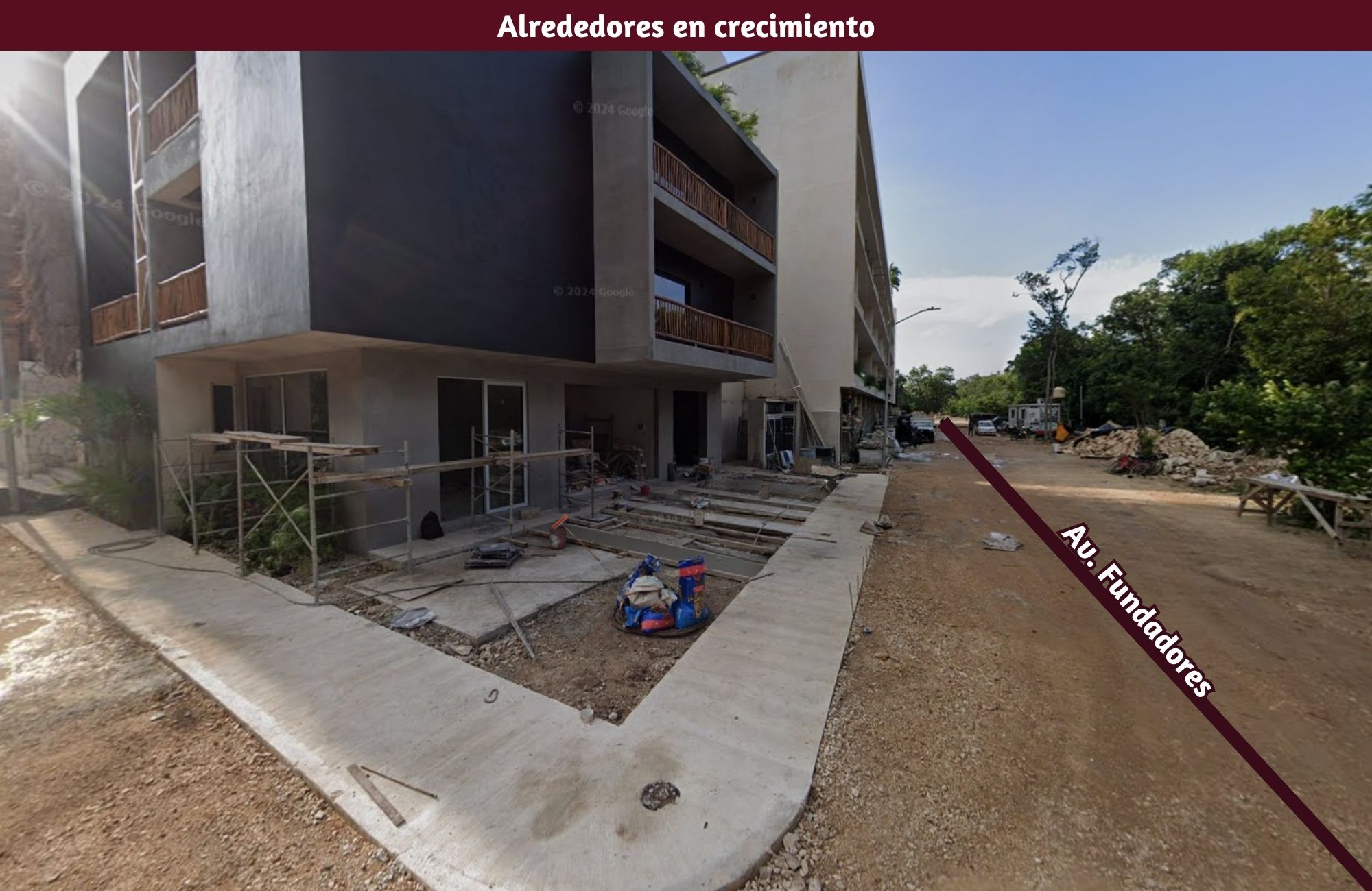 Mixed-Use Land Facing Fundadores Avenue, for Sale in Region 15, Tulum.