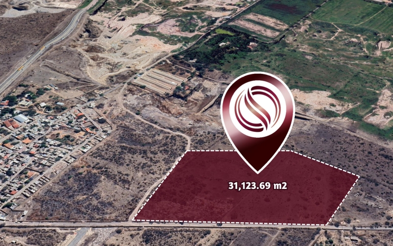 Macrolote de&nbsp; 31,124 m2 en comunidad cerrada, en venta, El Marqu&eacute;s, Quer&eacute;taro