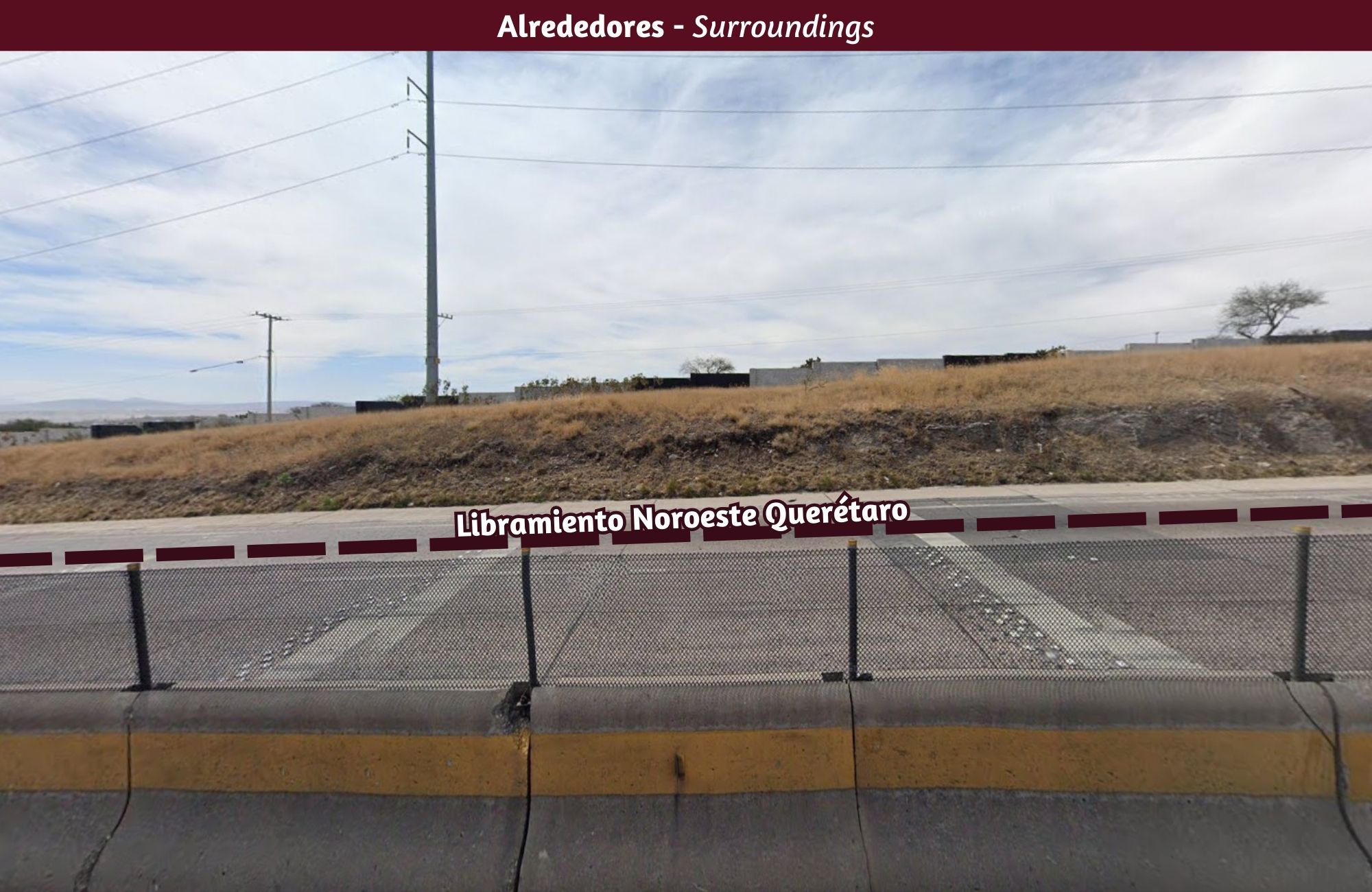 Macrolote de&nbsp; 23,588 m2 en comunidad cerrada, en venta, El Marqu&eacute;s, Quer&eacute;taro