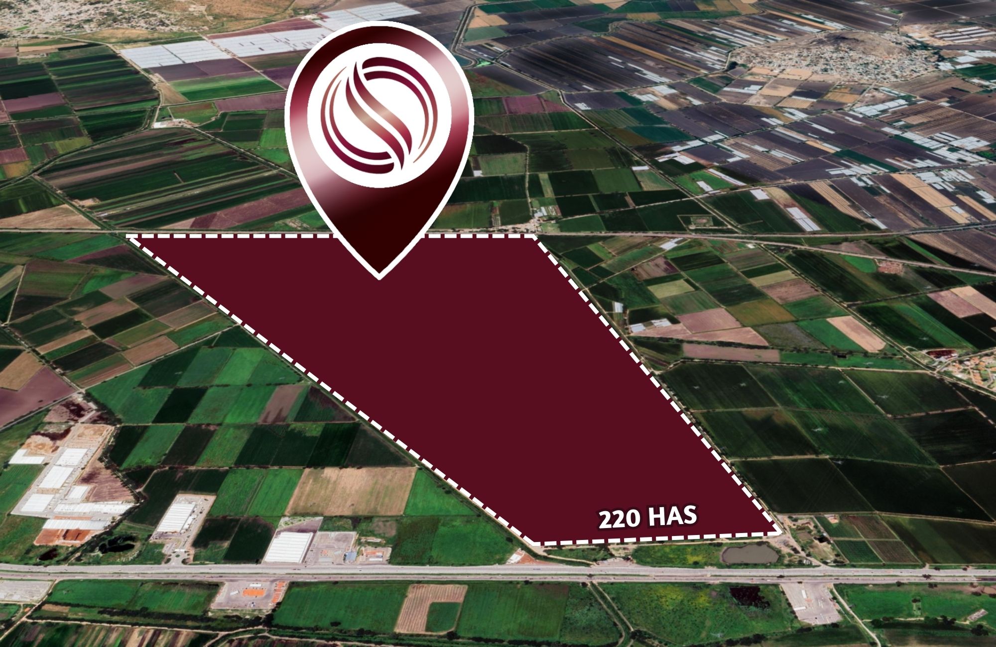 220 Hect&aacute;reas en venta en Pedro Escobedo, Quer&eacute;taro.