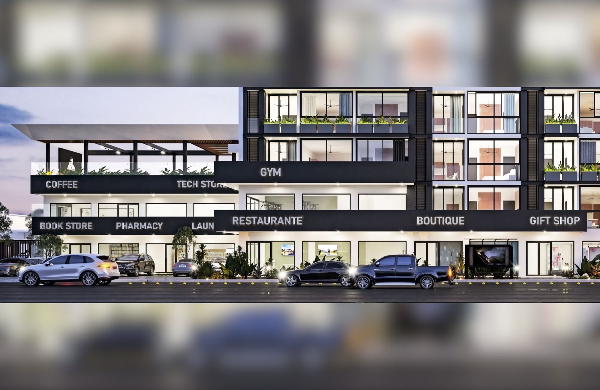Local comercial en venta dentro de desarrollo residencial, Santa Rita Cholul