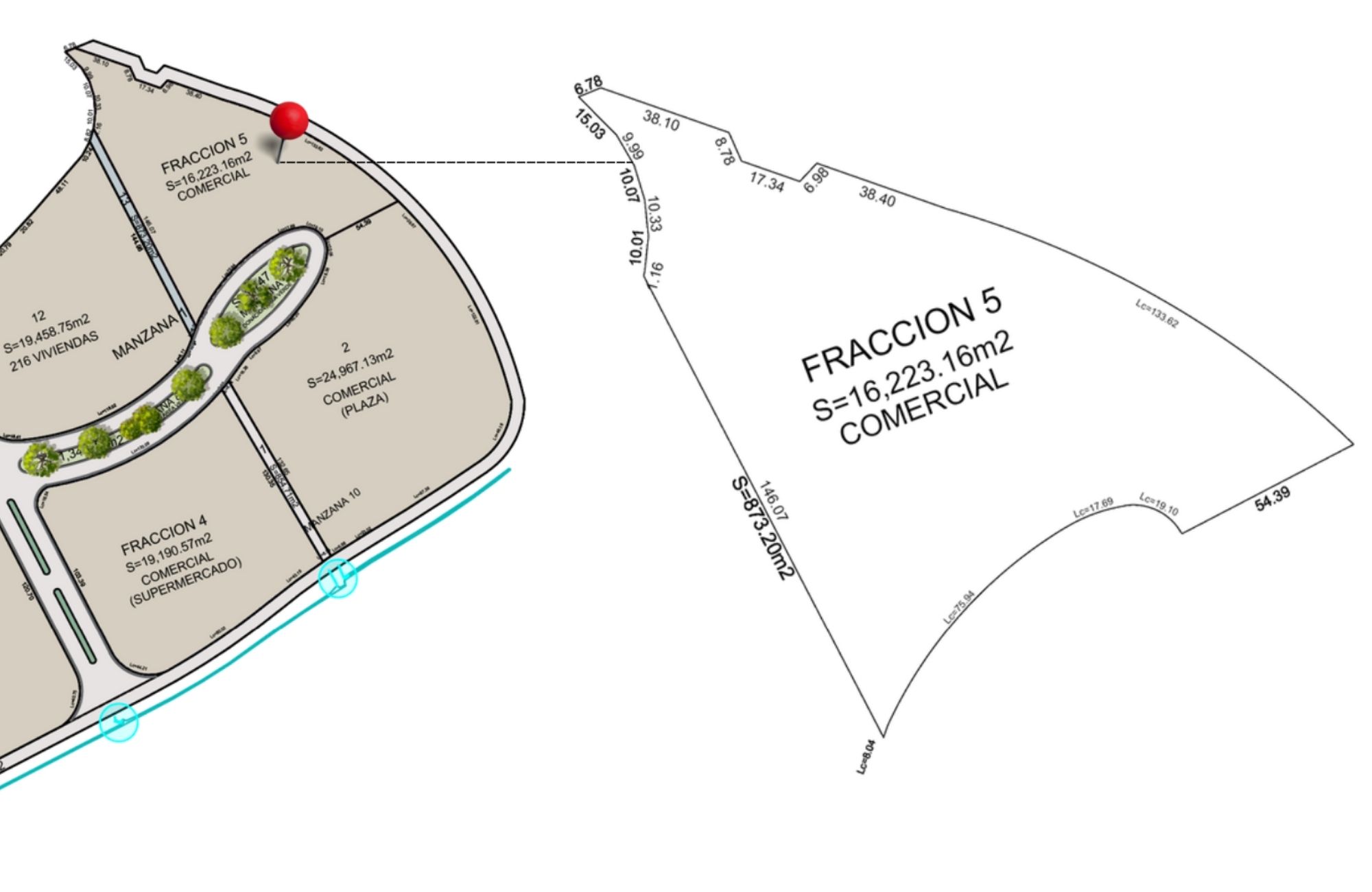 Macrolote comercial ideal para supermercado, venta, El Marqu&eacute;s, Quer&eacute;taro