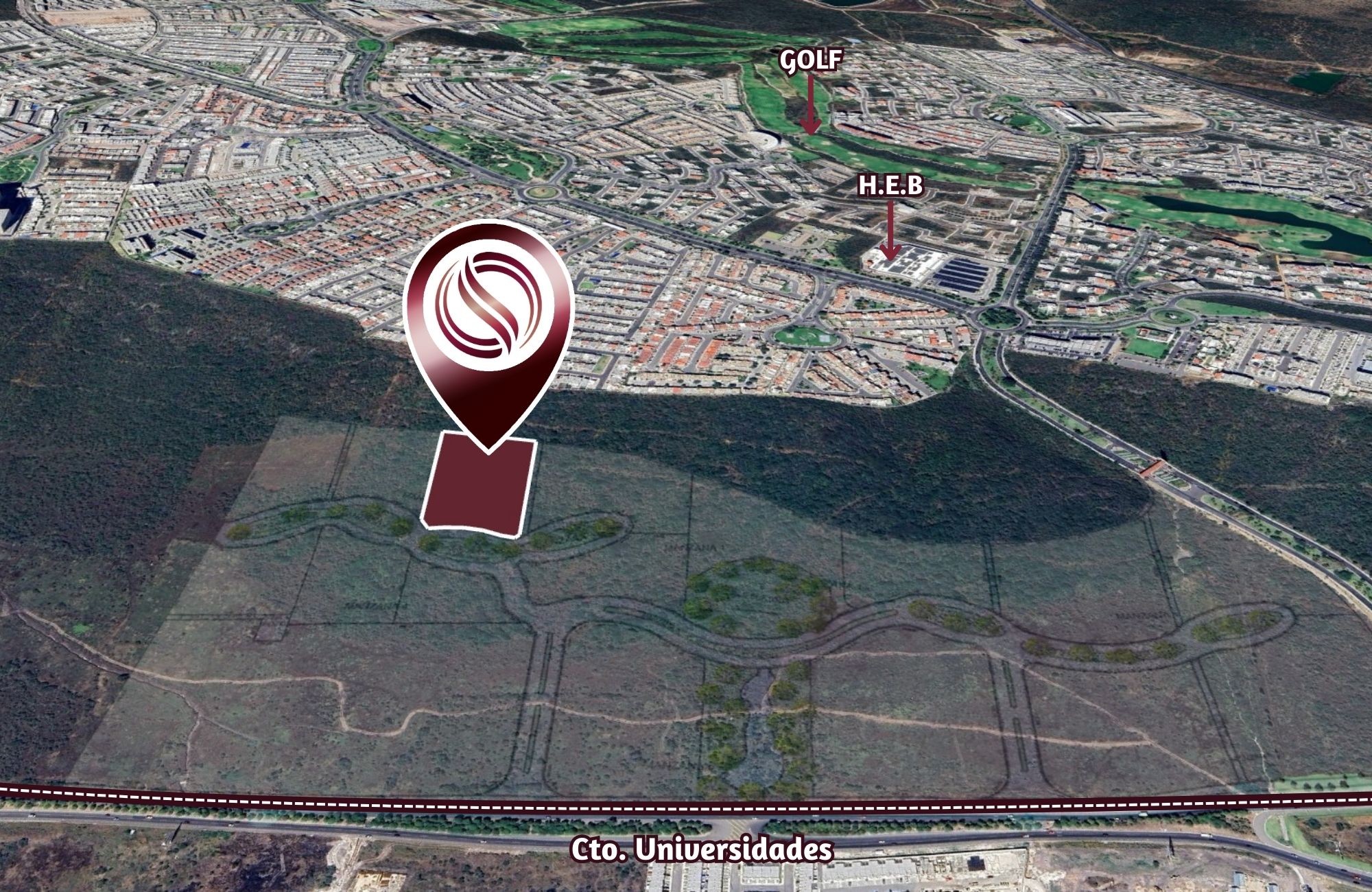 Macrolote multifamiliar de 2.5 ha en residencial privado, en venta, El Marqu&eacute;s