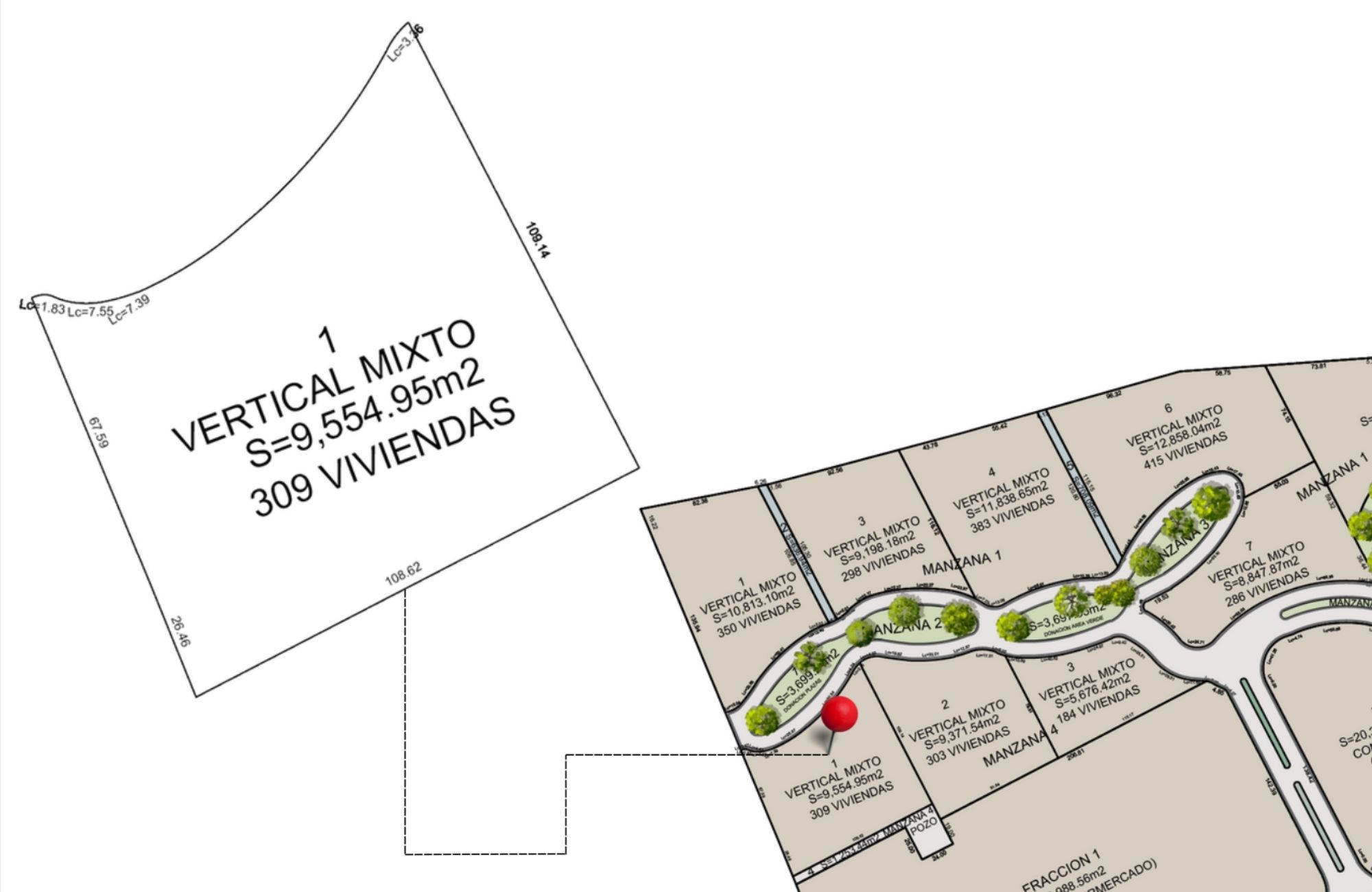 Macrolote vertical mixto, 350 viviendas, en venta, El Marqu&eacute;s, Quer&eacute;taro