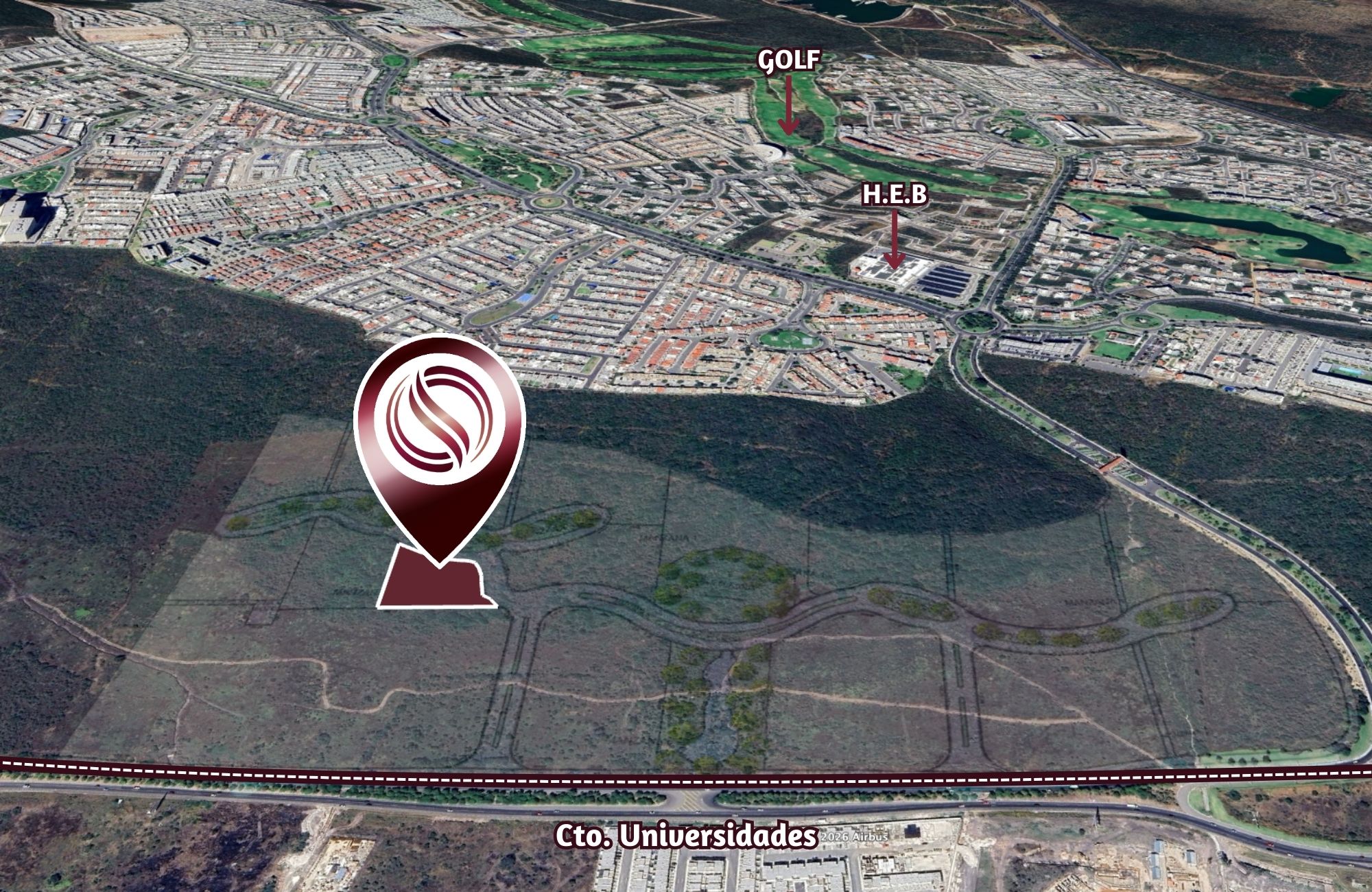 Lote comercial de 5,350 m2, en venta, El Marqu&eacute;s, Quer&eacute;taro