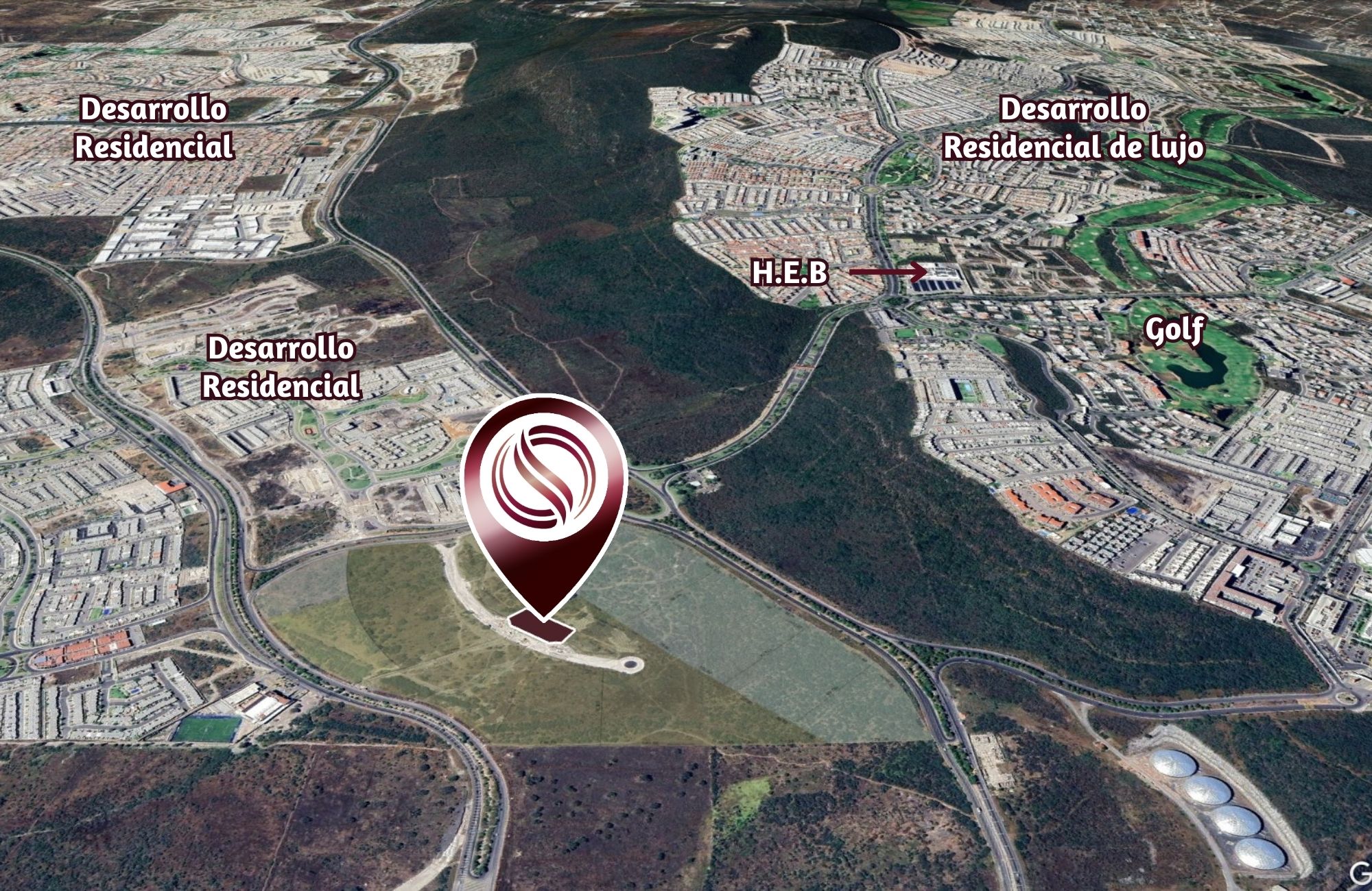 Lote comercial de 5,353 m2, en venta, El Marqu&eacute;s, Quer&eacute;taro