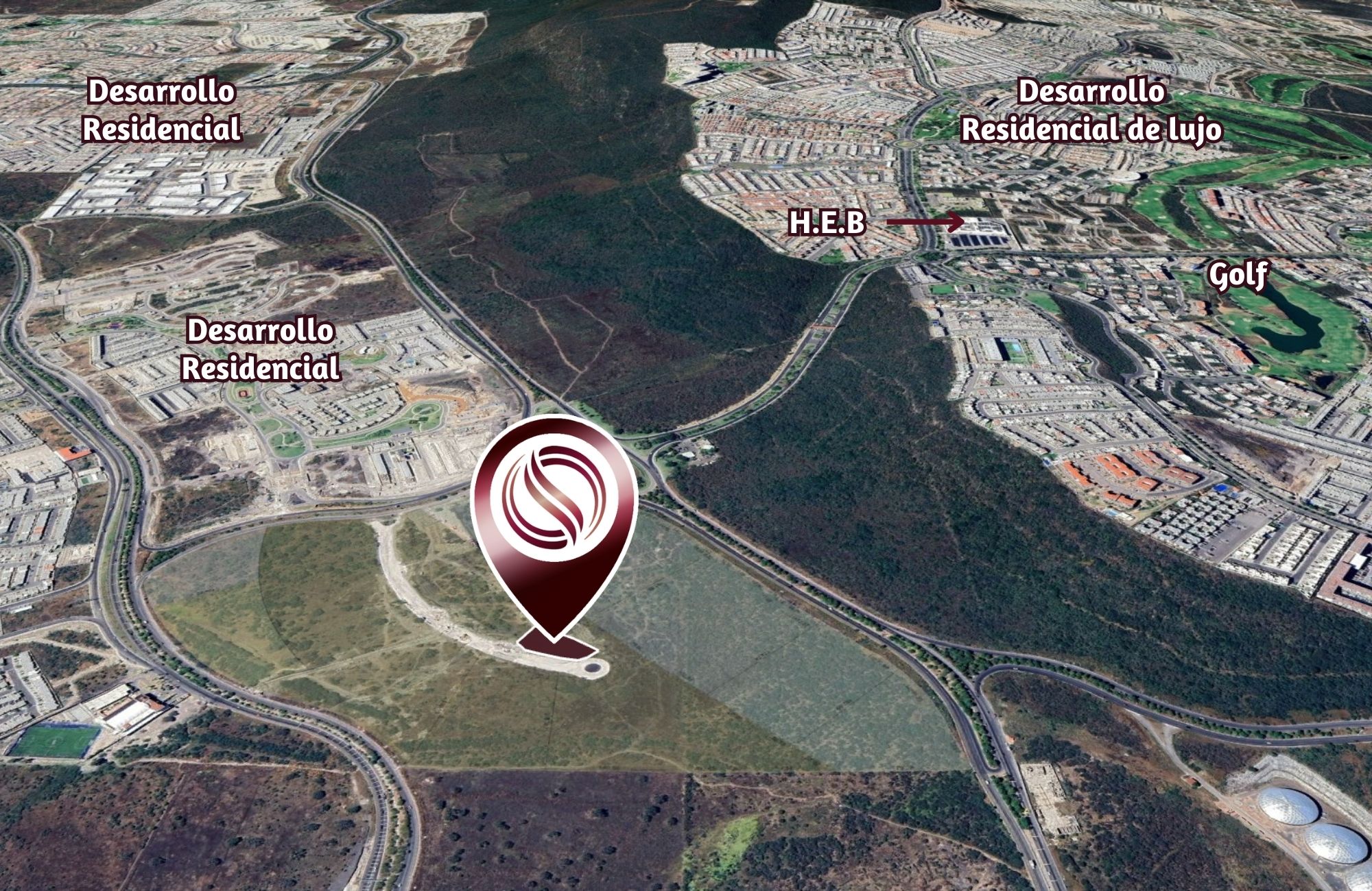 Lote comercial en venta en exclusiva comunidad de El Marqu&eacute;s, Quer&eacute;taro.