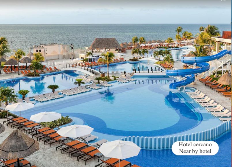 Terreno hotelero con 605 metros de playa, en venta, Puerto Morelos.