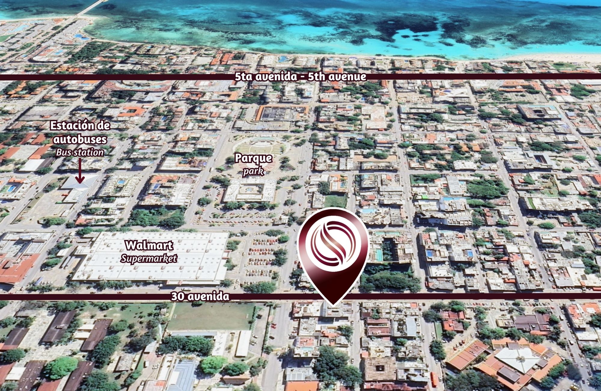 Hotel en operaci&oacute;n con 22 estudios, en venta, Centro, Playa del Carmen.