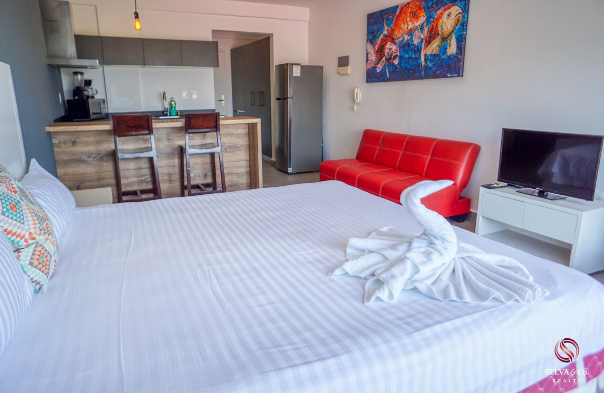 Hotel en operaci&oacute;n con 22 estudios, en venta, Centro, Playa del Carmen.